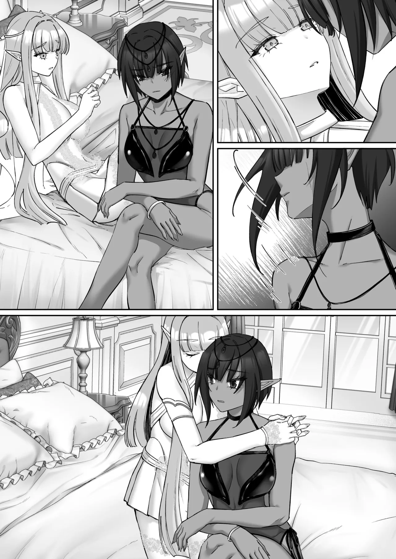 エルフ陥落  ～エルフにえっちな淫紋を付けてレズ堕ちさせる～ - page160