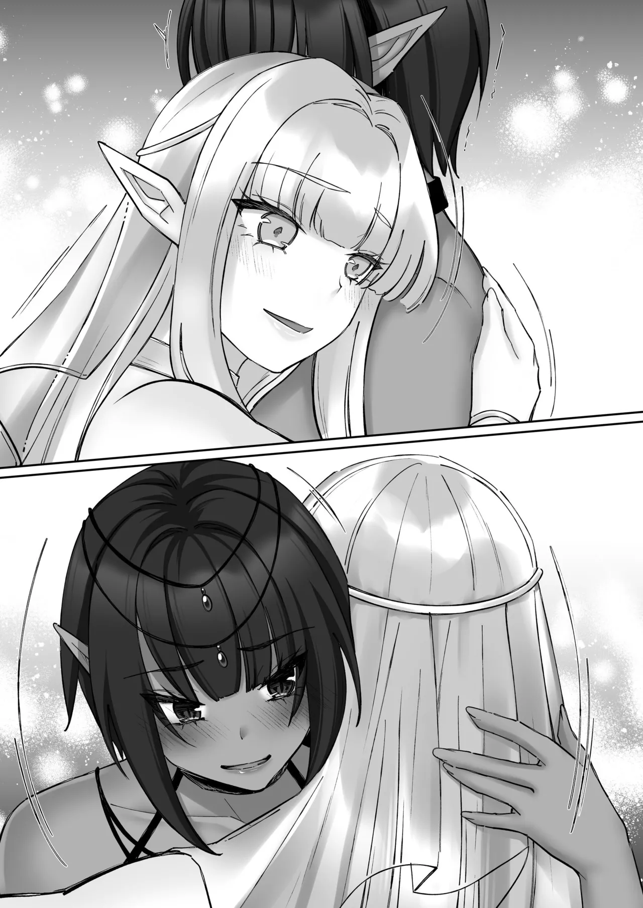 エルフ陥落  ～エルフにえっちな淫紋を付けてレズ堕ちさせる～ - page161