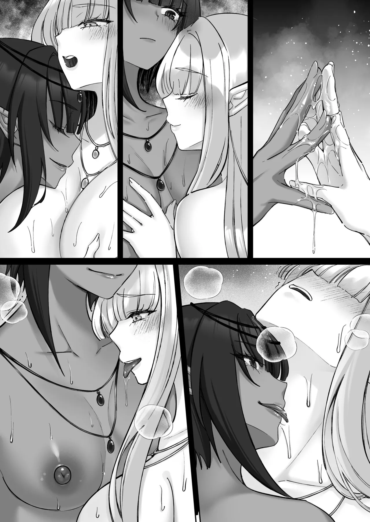 エルフ陥落  ～エルフにえっちな淫紋を付けてレズ堕ちさせる～ - page165