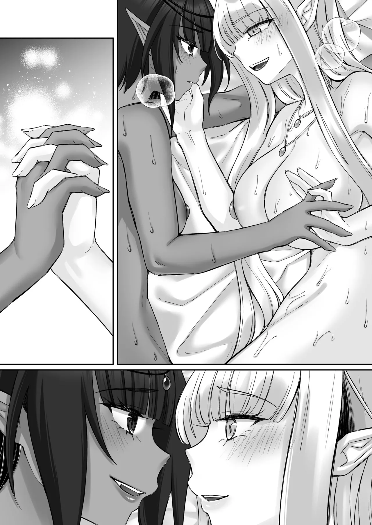 エルフ陥落  ～エルフにえっちな淫紋を付けてレズ堕ちさせる～ - page173