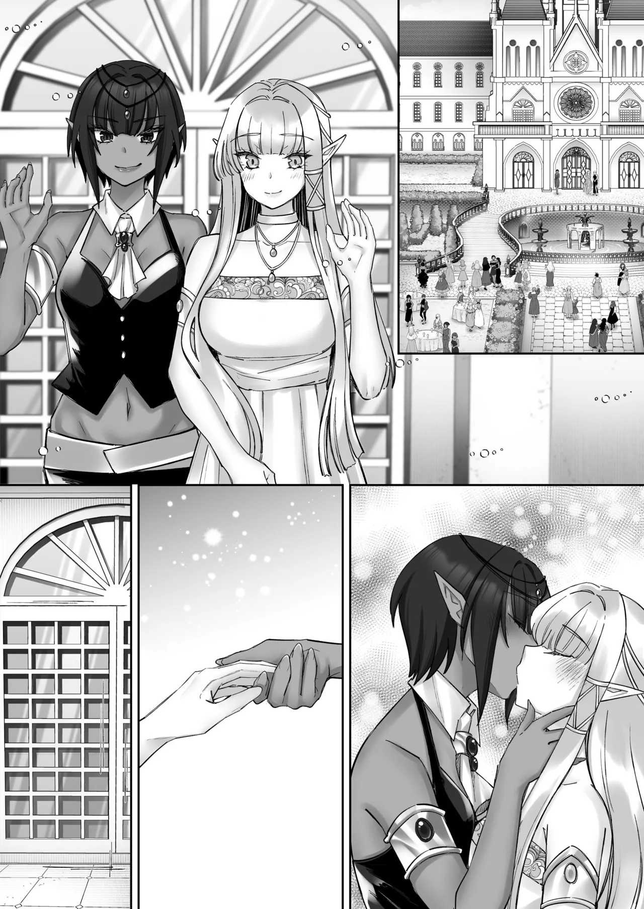 エルフ陥落  ～エルフにえっちな淫紋を付けてレズ堕ちさせる～ - page174