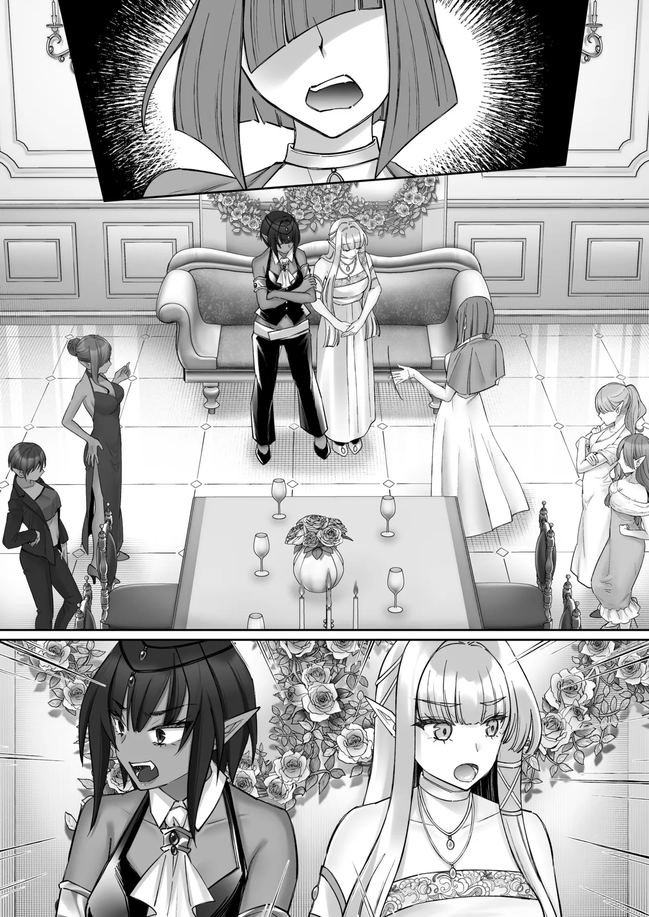 エルフ陥落  ～エルフにえっちな淫紋を付けてレズ堕ちさせる～ - page175