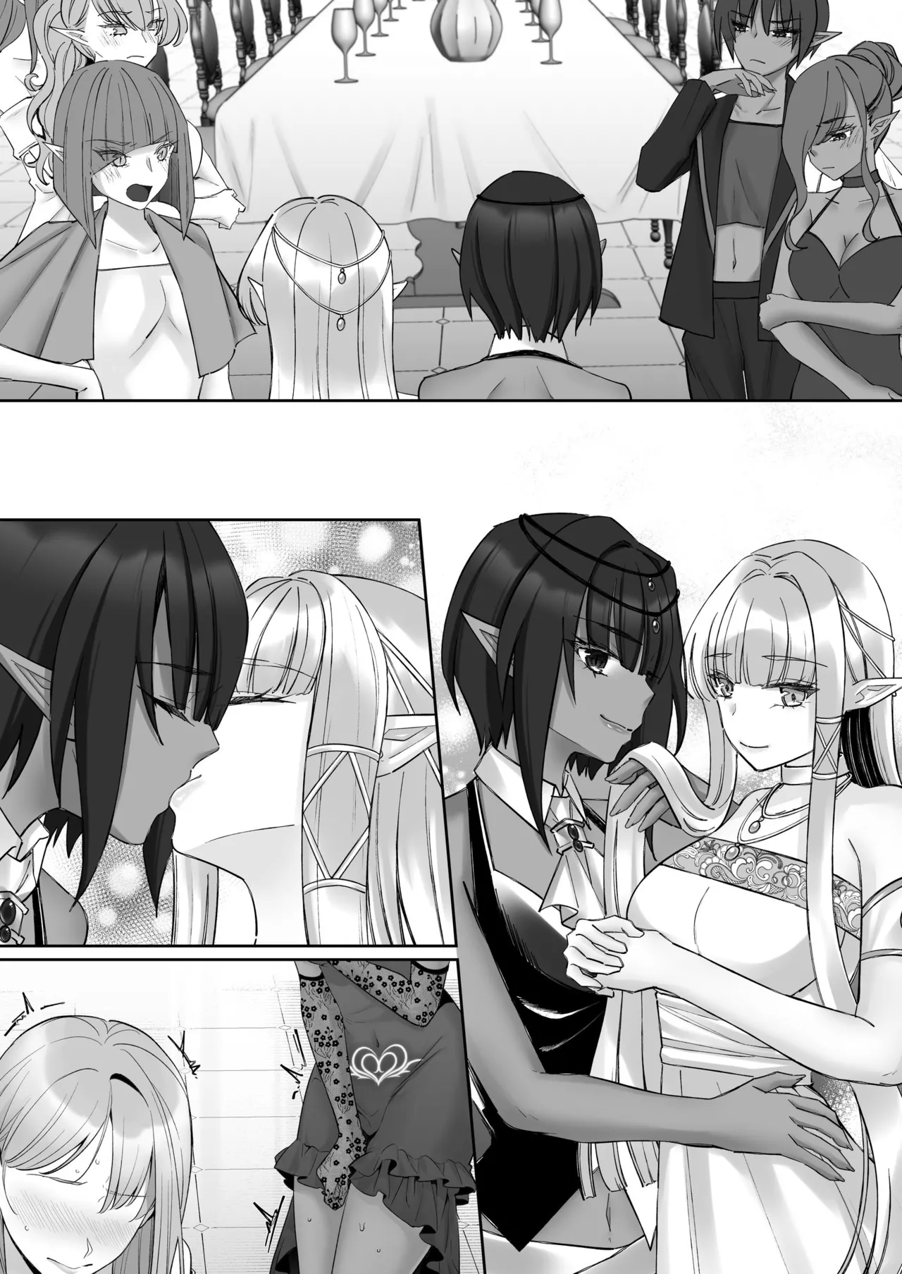 エルフ陥落  ～エルフにえっちな淫紋を付けてレズ堕ちさせる～ - page177