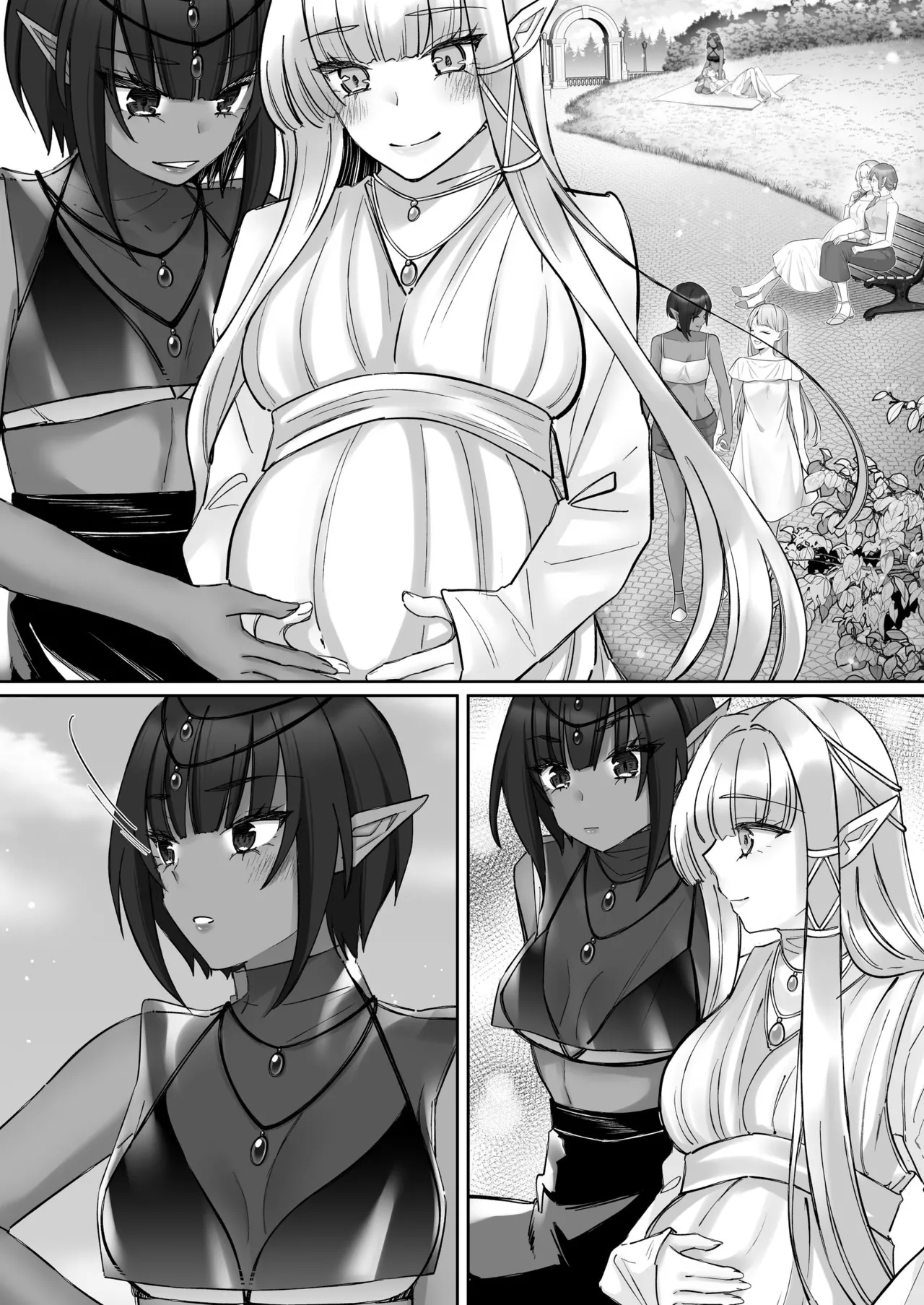 エルフ陥落  ～エルフにえっちな淫紋を付けてレズ堕ちさせる～ - page180