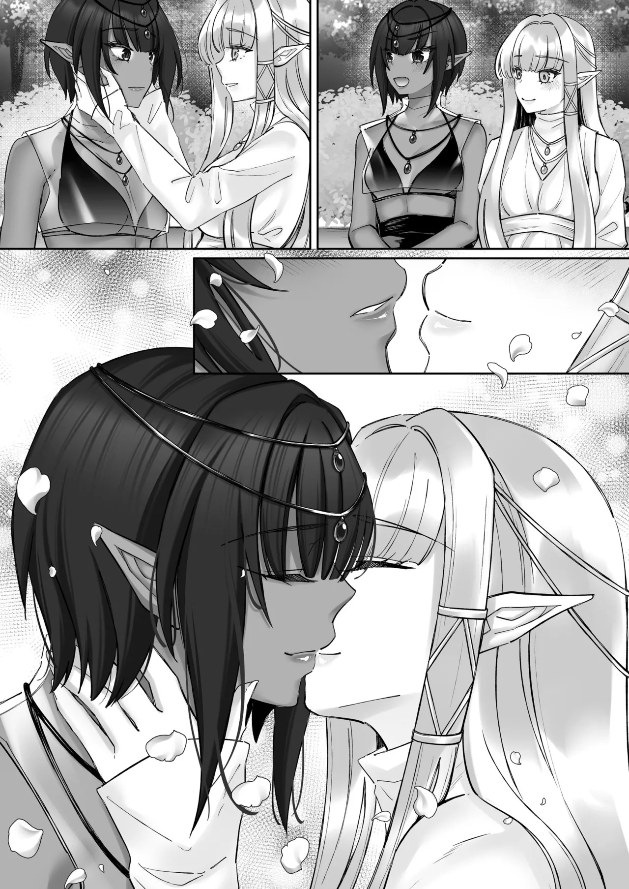 エルフ陥落  ～エルフにえっちな淫紋を付けてレズ堕ちさせる～ - page181