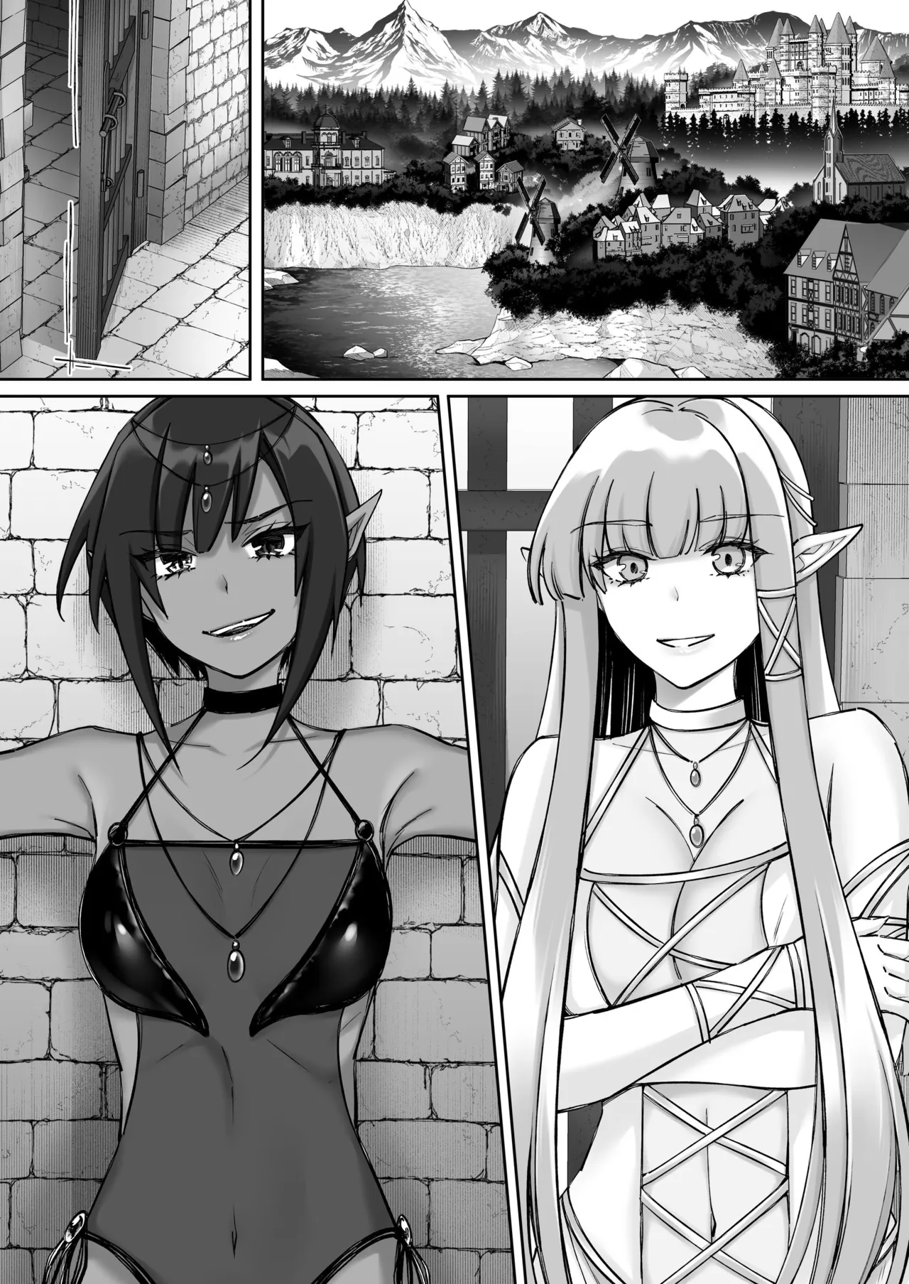 エルフ陥落  ～エルフにえっちな淫紋を付けてレズ堕ちさせる～ - page96