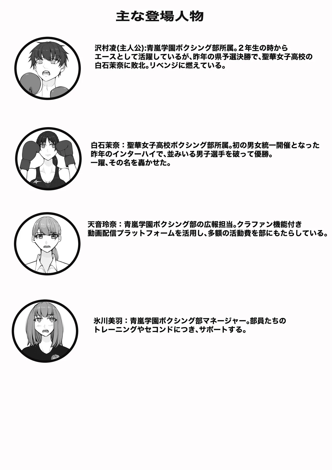 負け役の男子ボクサー1 - page2