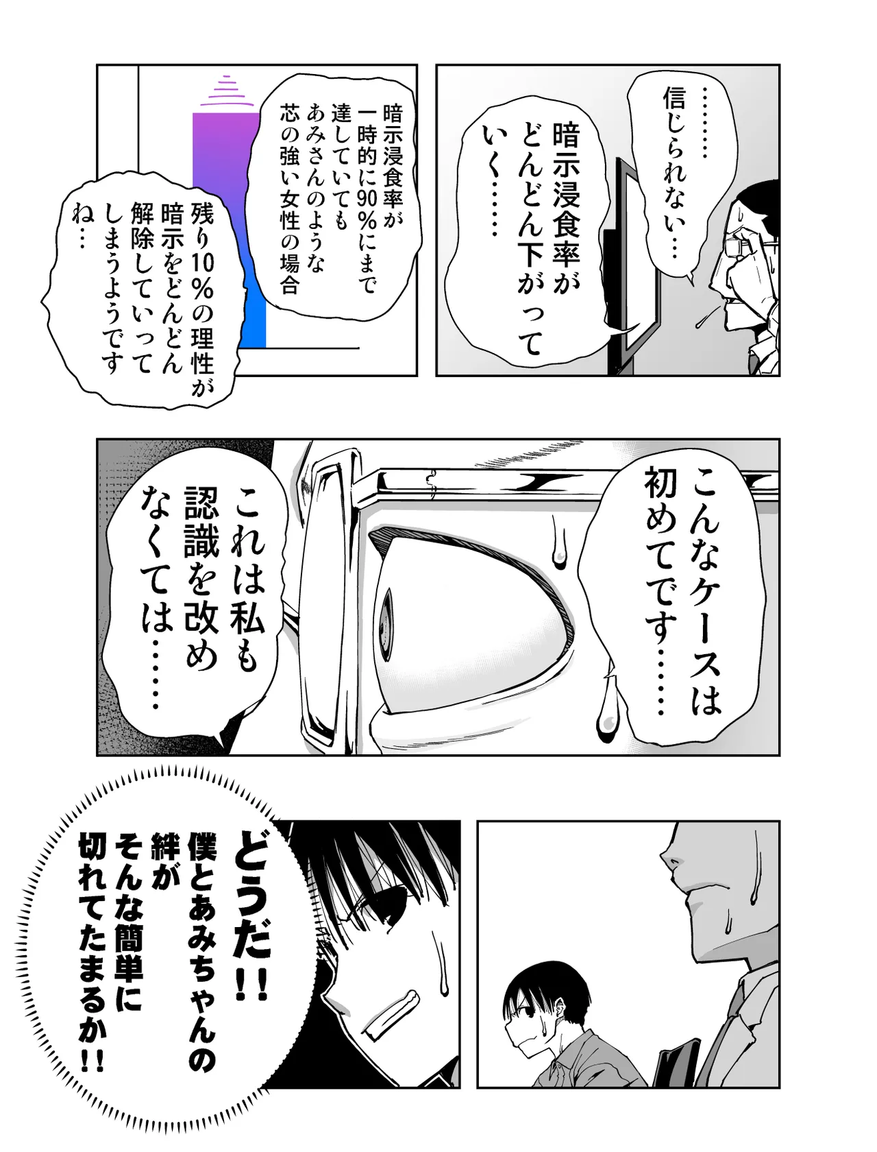 最愛の彼女が催●術研究のモルモットにされました… - page60