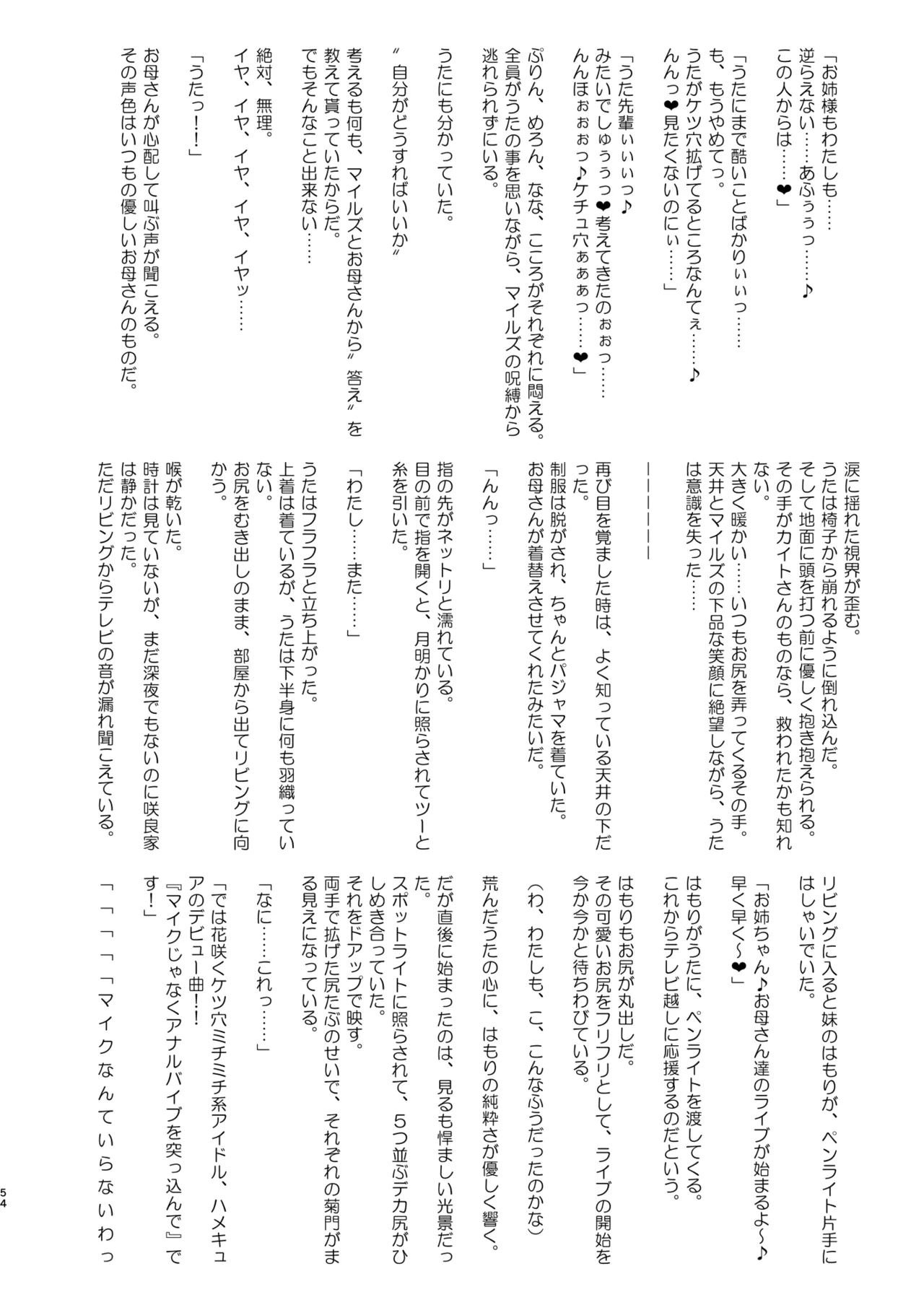 アイドルドスケベ エロエロ洗脳ライブ開演だよ - page54