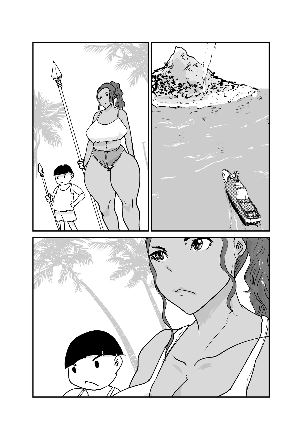無人島物語 元傭兵のアタイが女を思い出すまで - page38