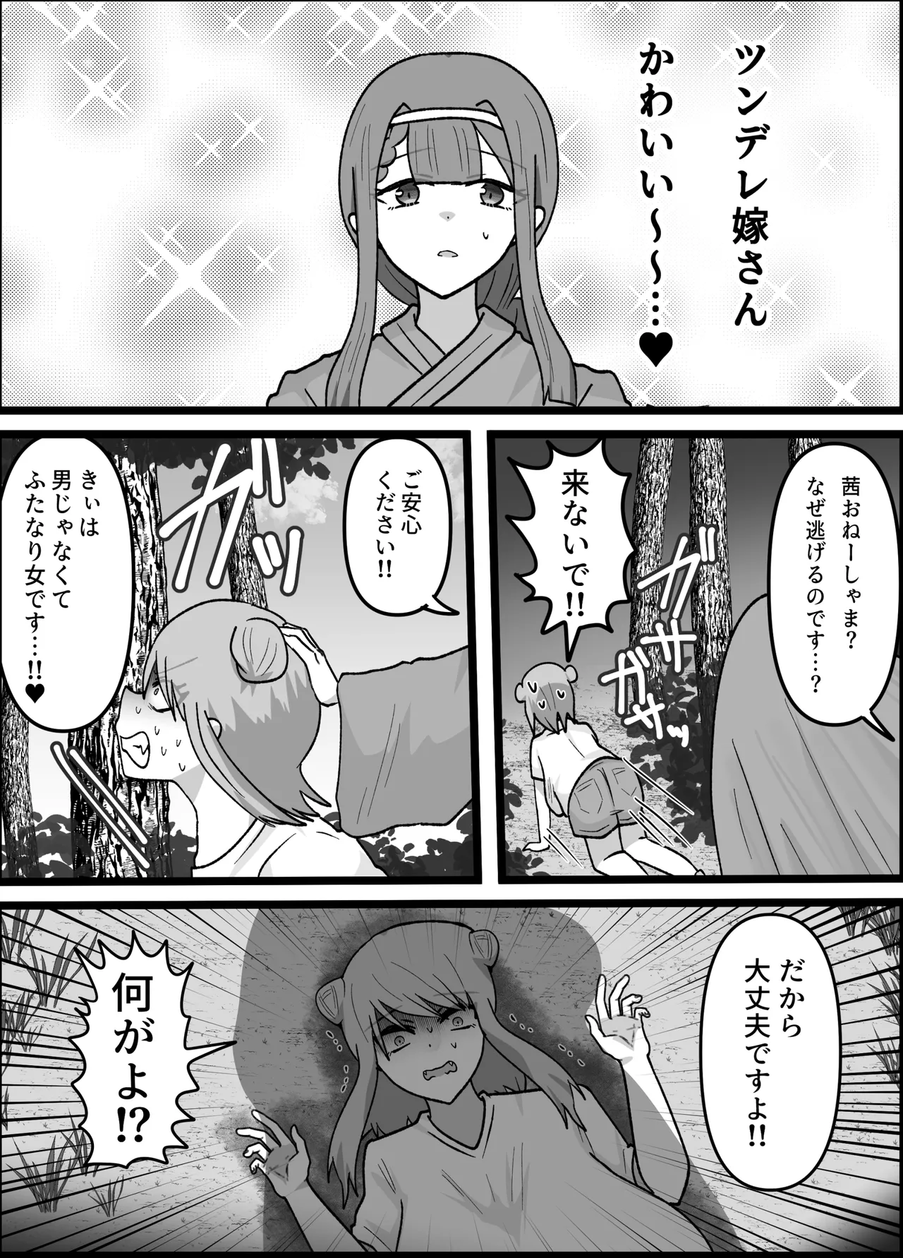 男嫌いなお姉様でもふたなりなら大丈夫ですよね?婚姻交尾しましょう♡ - page11