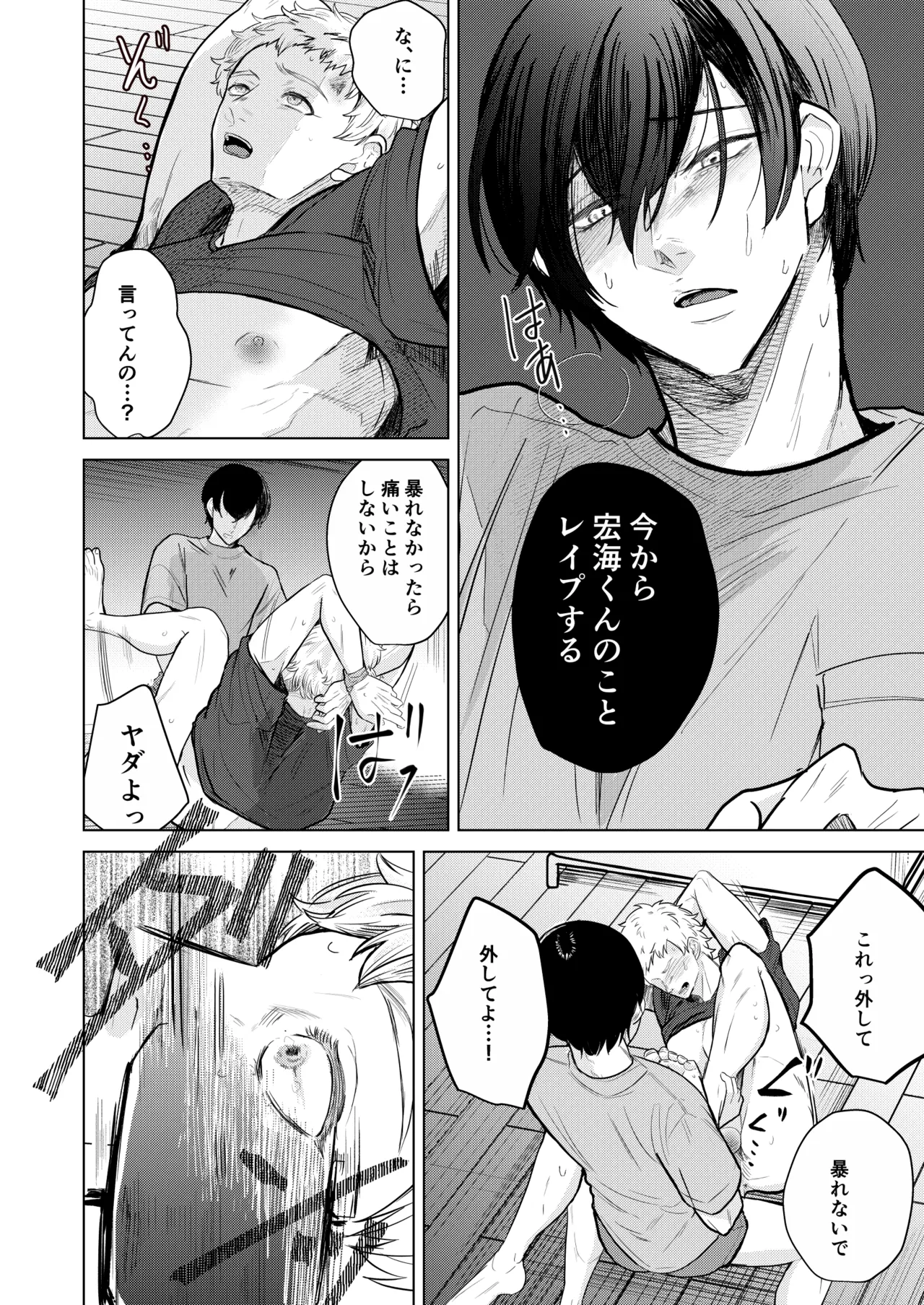 籠の部屋、蝉のうた - page25