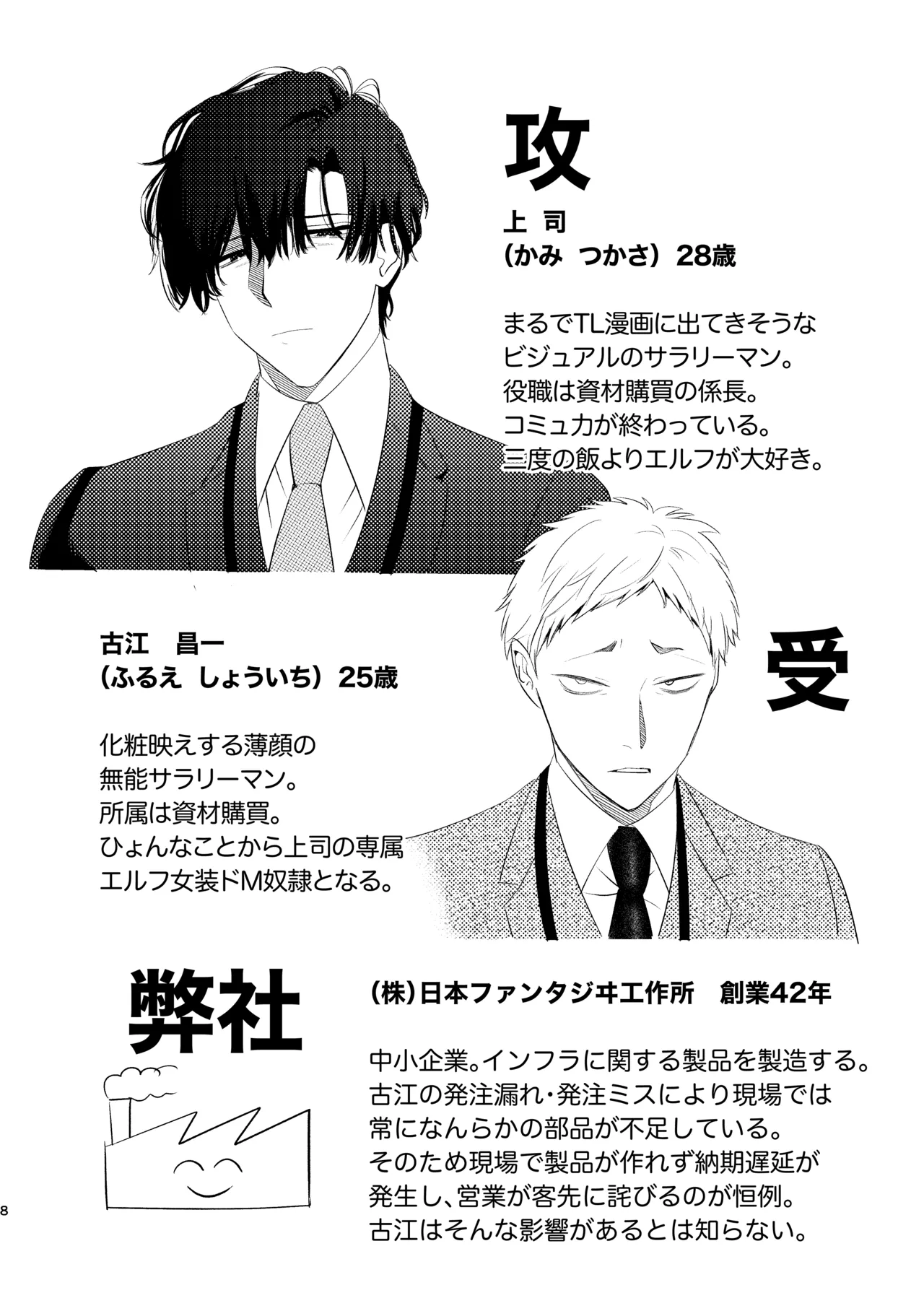 無能部下ですがエルフ女装の才能がありました。 - page8