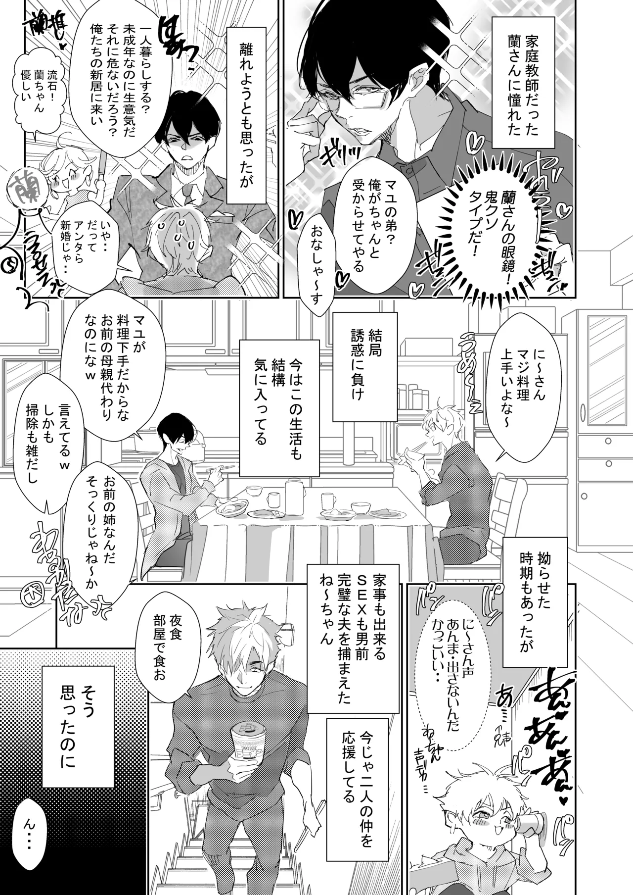 俺の義兄は雌乳首 - page4