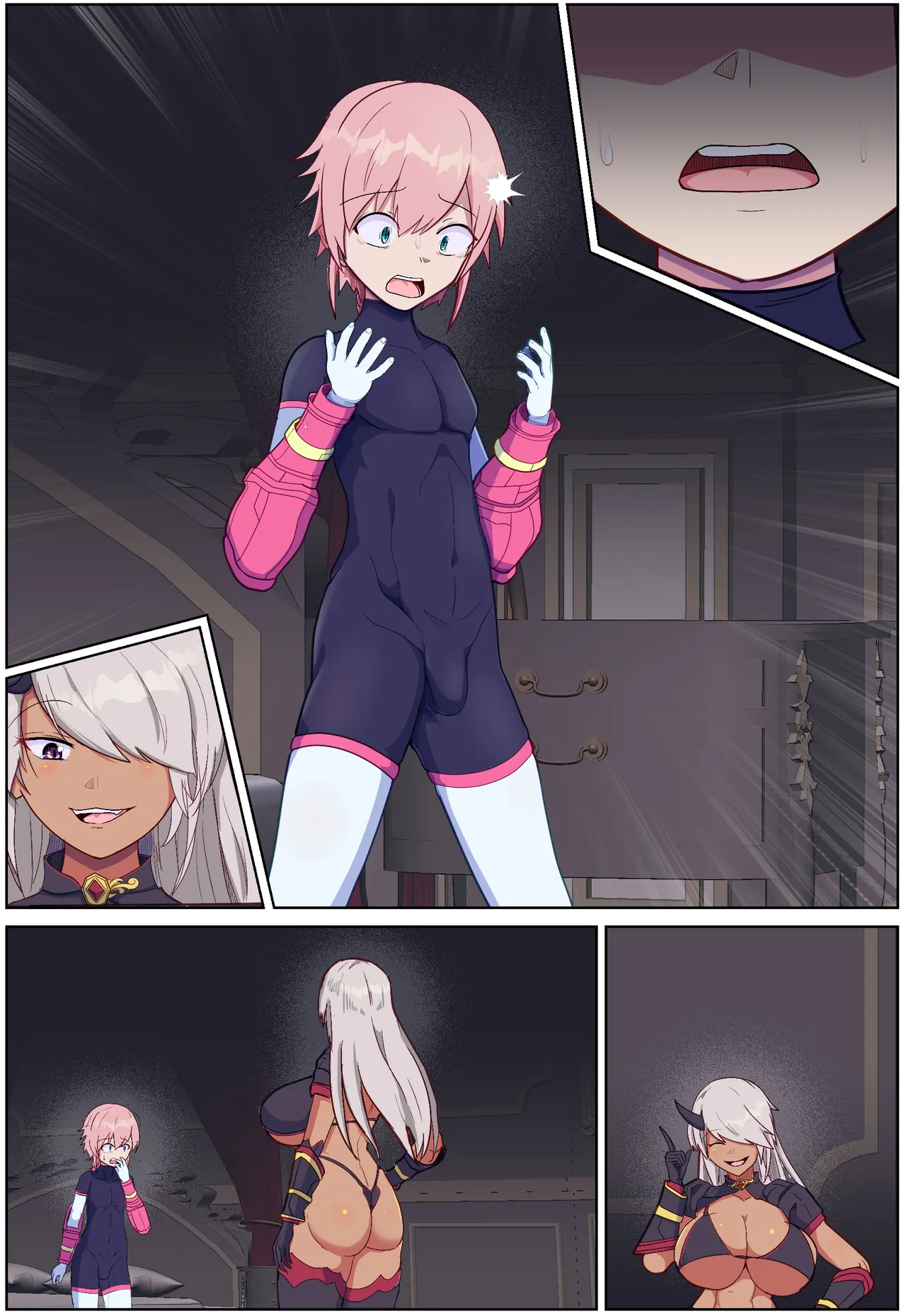 装甲少年-ショタ化したヒロインは敵の幹部とおねショタH♡ - page35