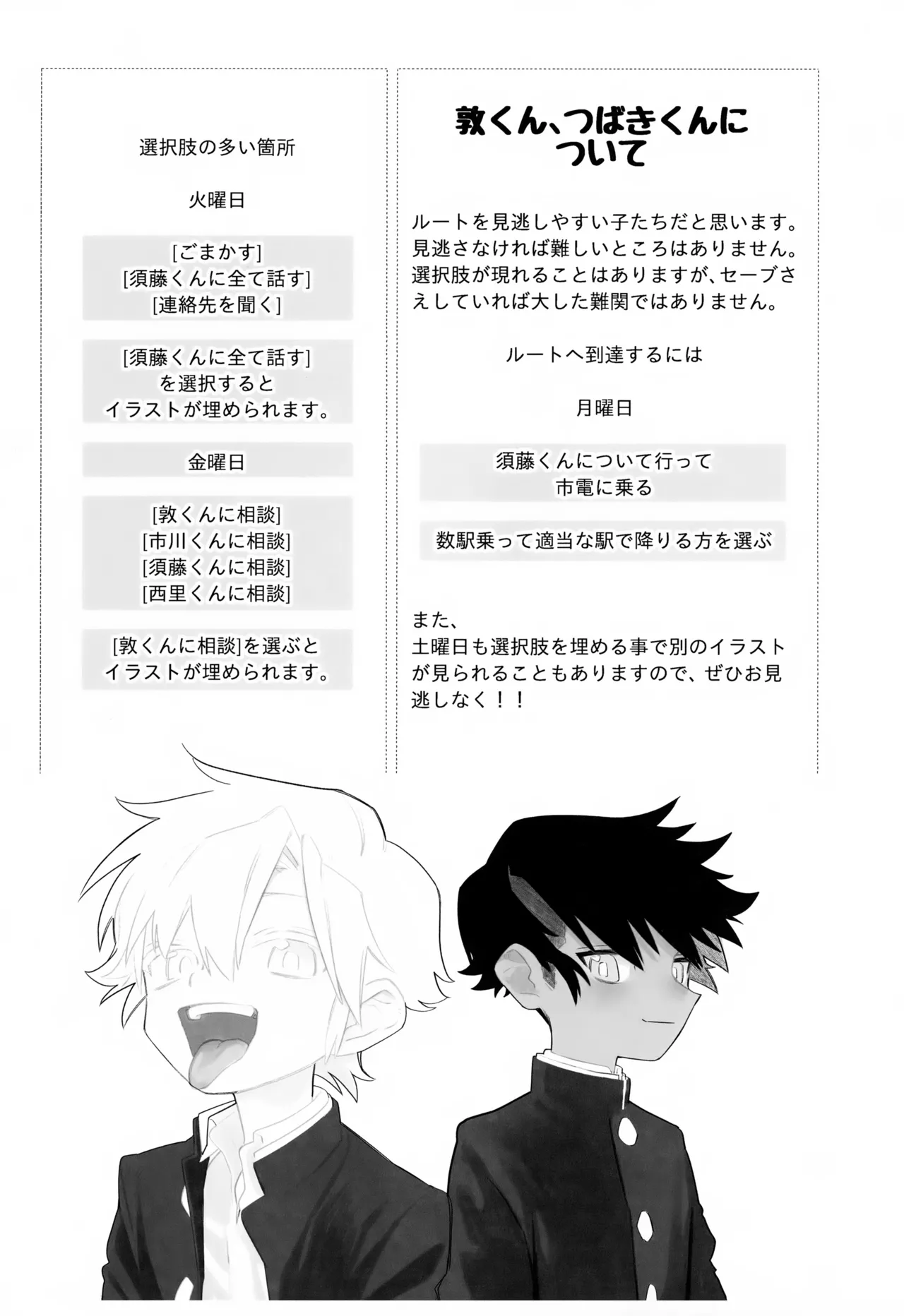 トモダチ for a week こうりゃくのほん - page16