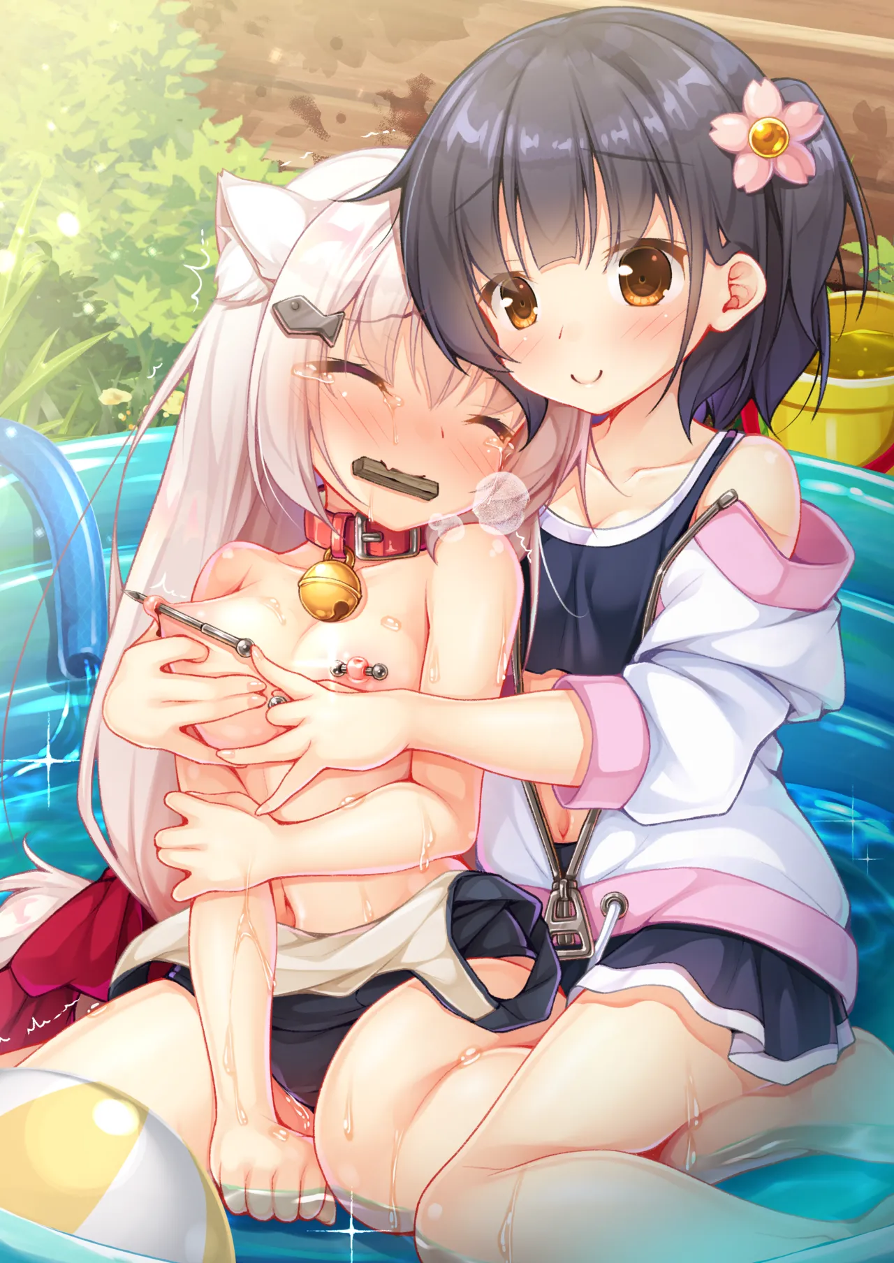 百合リョナ純愛いもとと。本 乳首ピアスの本 - page3