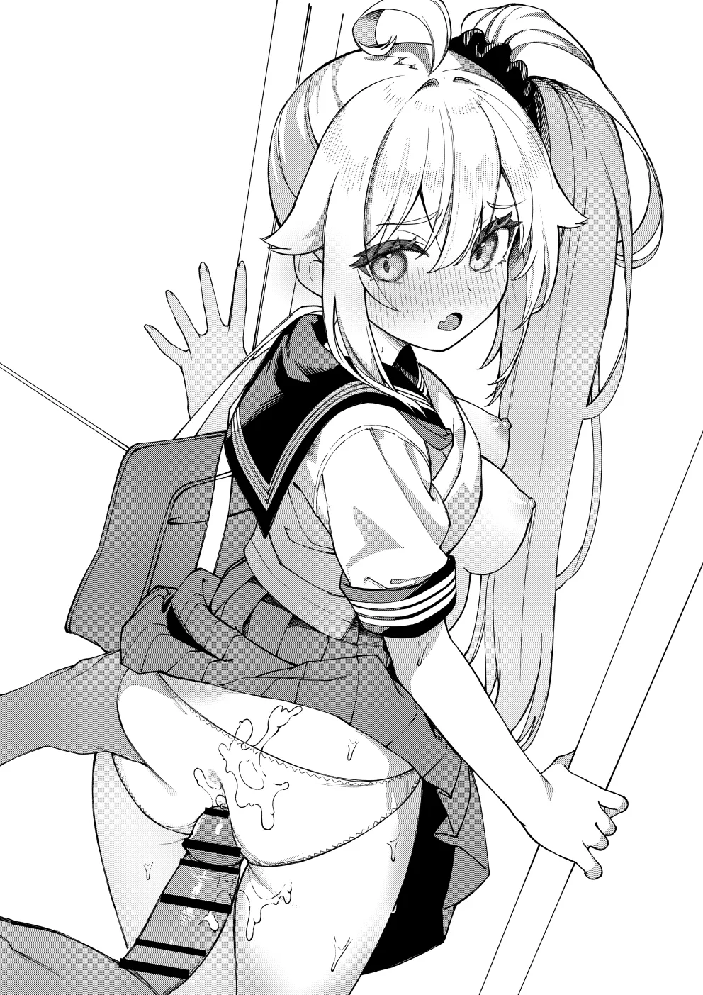 大好きな未来ちゃんが他の奴の机で角オナなんてありえない - page32