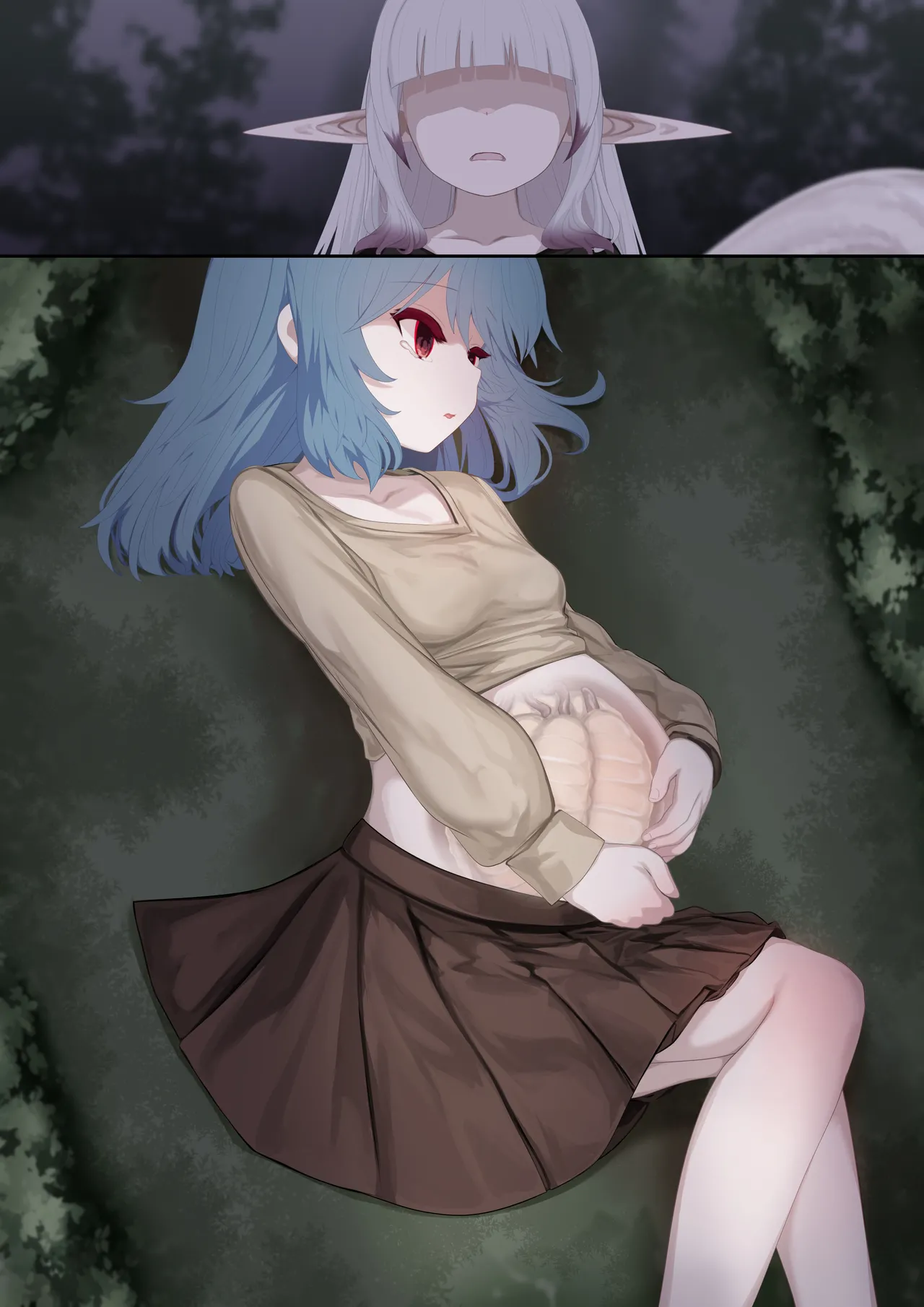 異種姦妊孕奇譚・第五幕ー魔を宿す少女 - page121