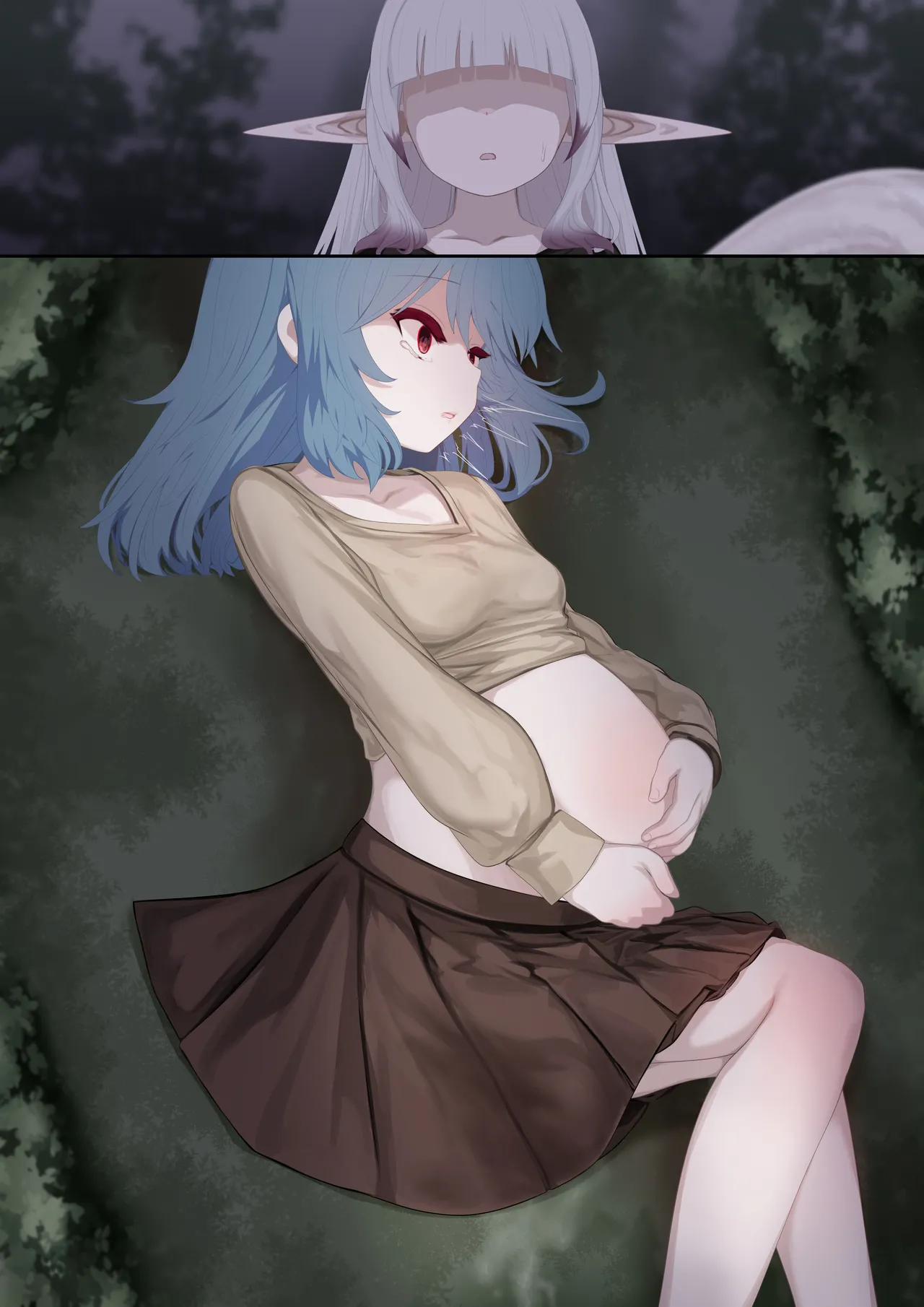 異種姦妊孕奇譚・第五幕ー魔を宿す少女 - page122
