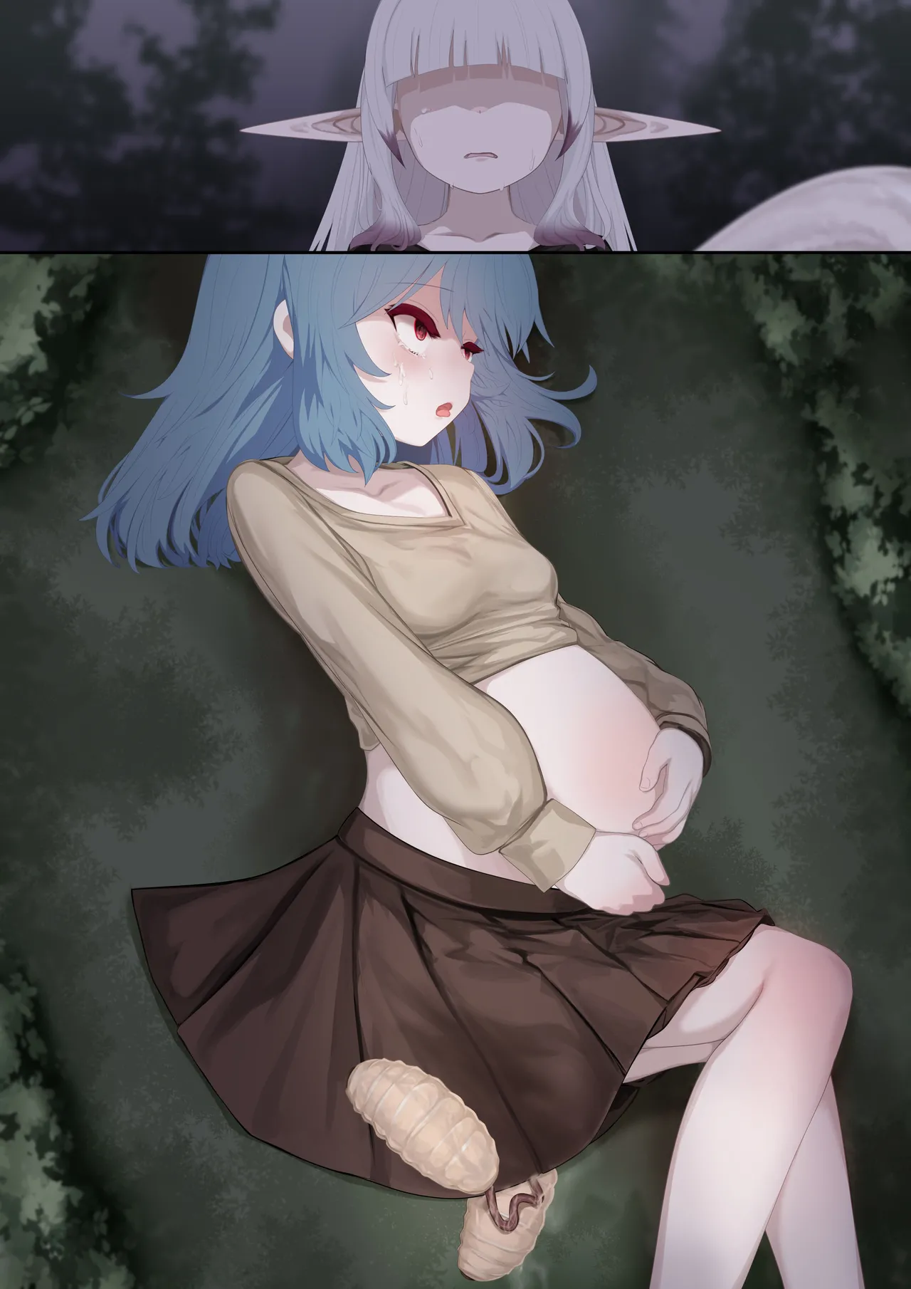 異種姦妊孕奇譚・第五幕ー魔を宿す少女 - page125