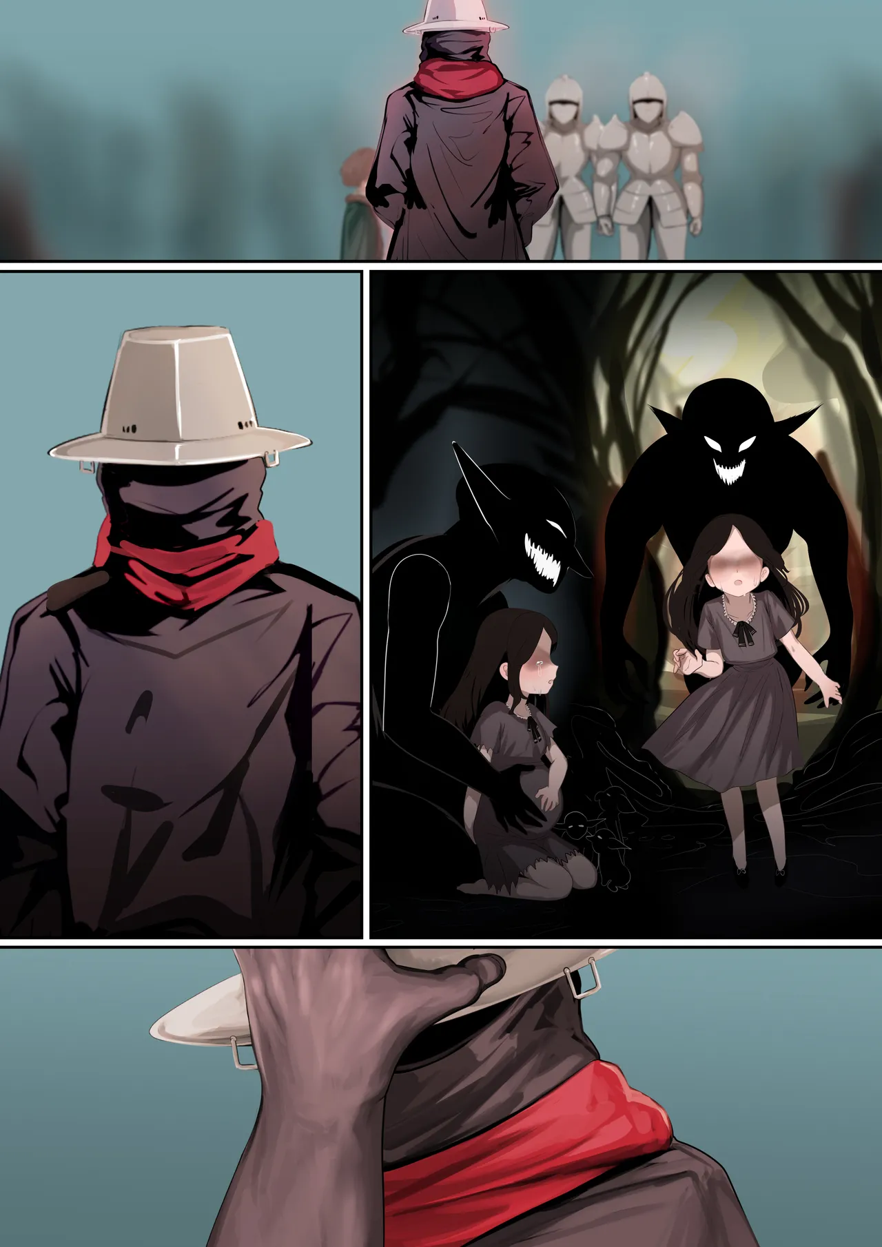 異種姦妊孕奇譚・第五幕ー魔を宿す少女 - page136