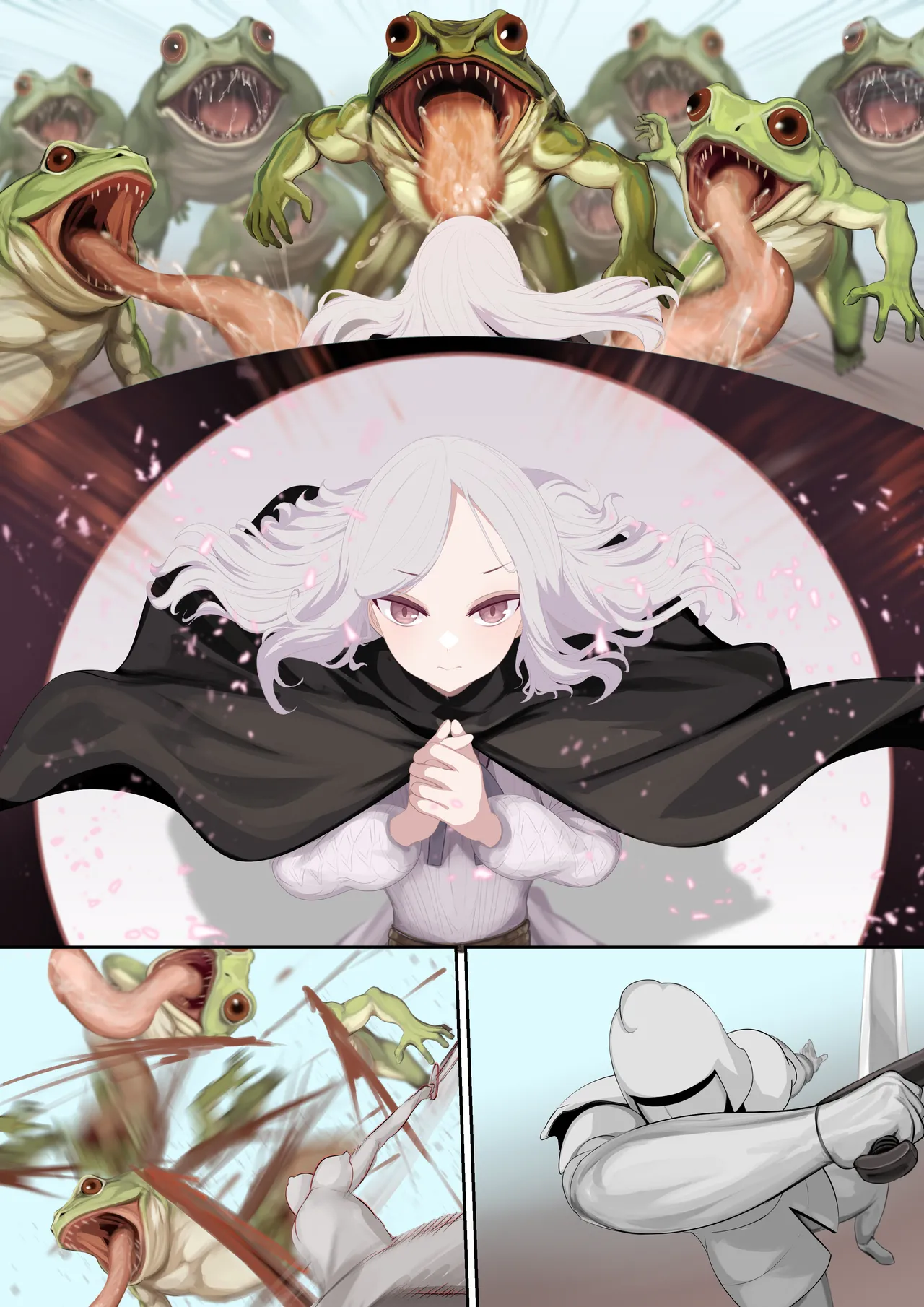 異種姦妊孕奇譚・第五幕ー魔を宿す少女 - page147