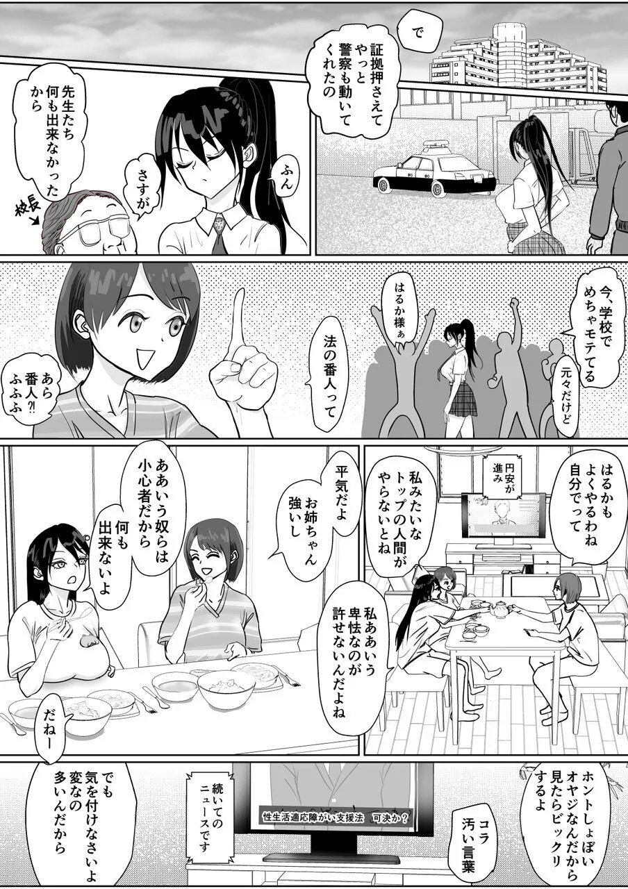 強気女が壁尻 あなたは社会腹使士に選ばれました - page8