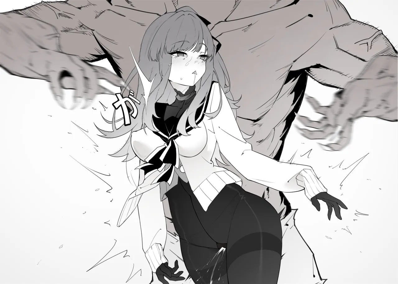［Kaebe］「タイツ少女除魔師の首折り処刑」 - page24