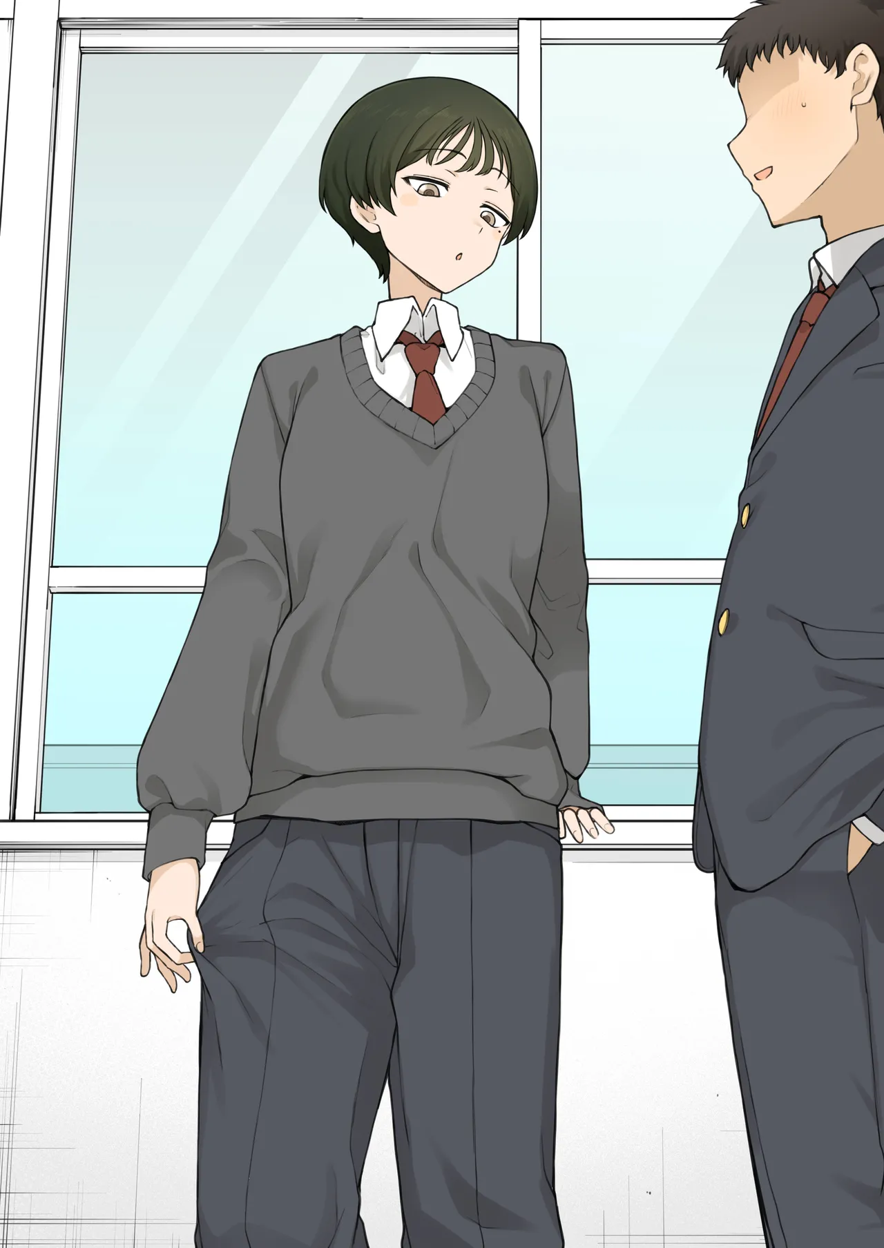 ずっとスラックス派だった幼馴染がある日…… - page25