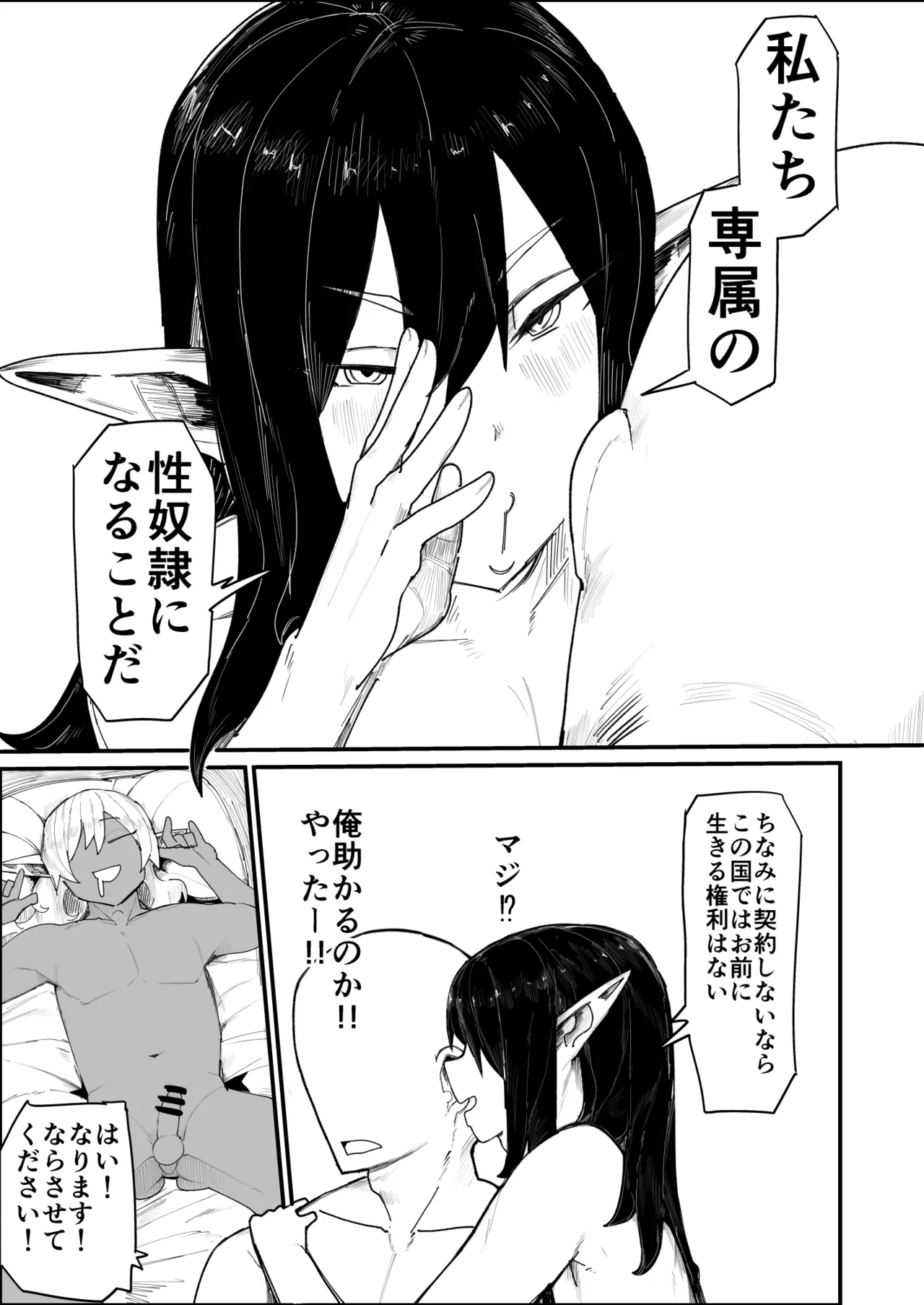 転生したらドスケベオスエルフがエロすぎてホモになる話 - page53