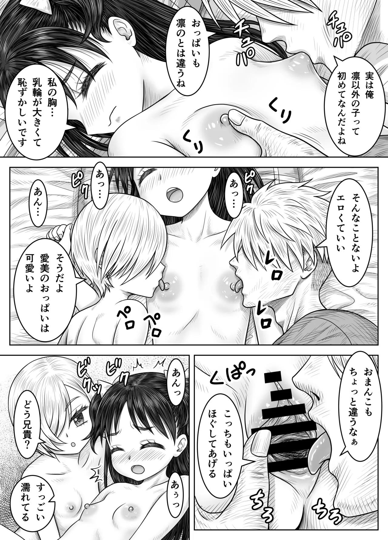 妹の凛とその友達 - page17