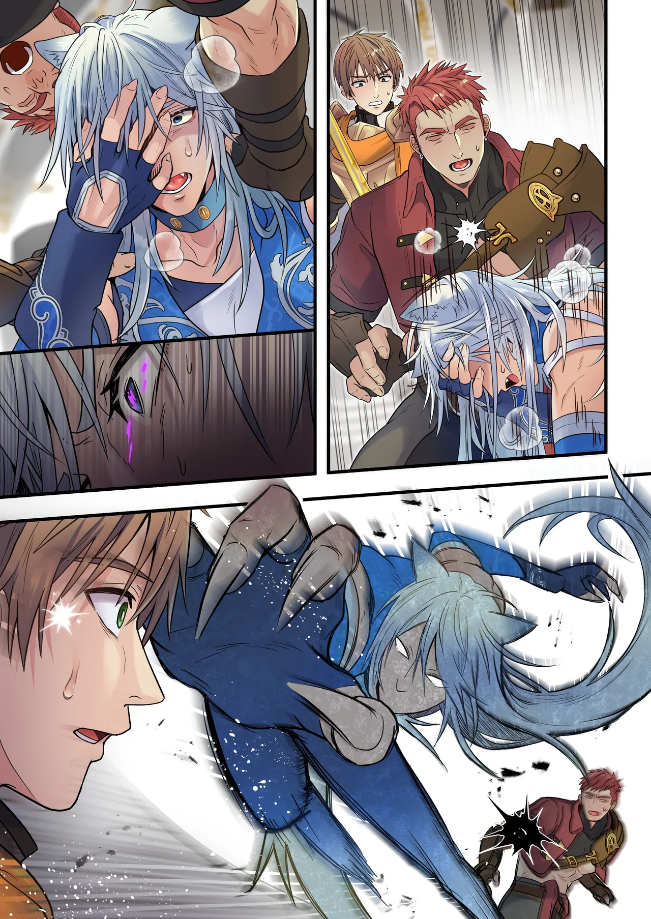 生イキ狼と聖霊スライムの契り - page100