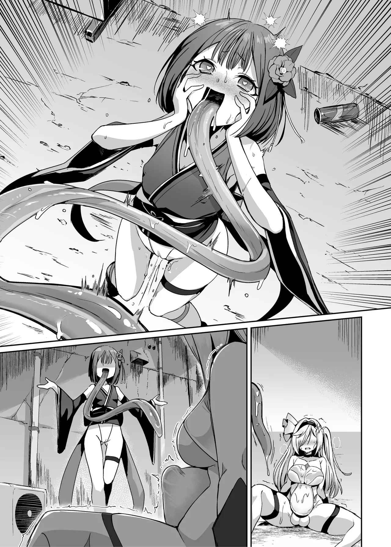 魔法少女セイントリリィ・男根 ～フタナリを生やされた魔法少女がチンポ狂いに堕ちるまで～ - page123