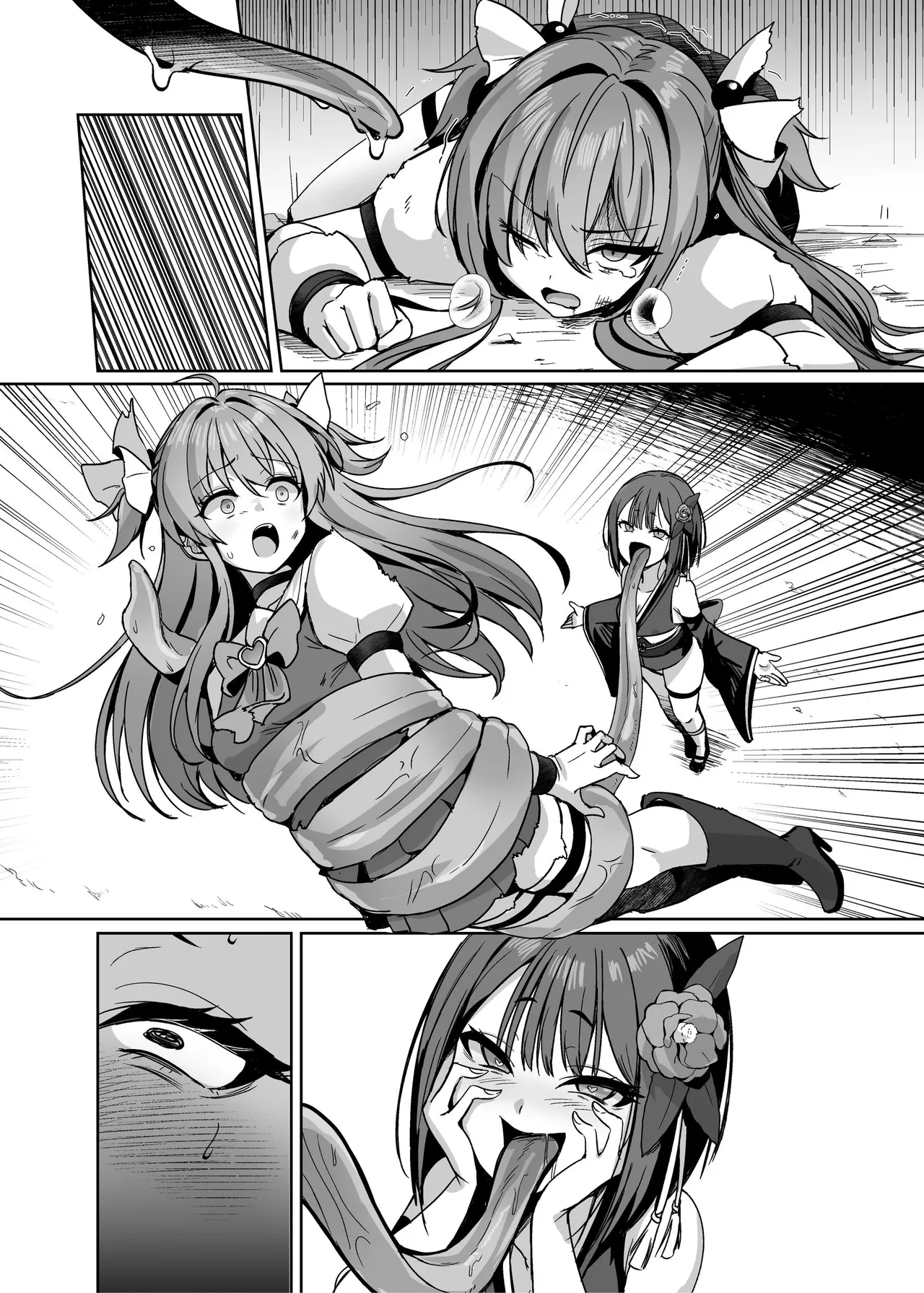 魔法少女セイントリリィ・男根 ～フタナリを生やされた魔法少女がチンポ狂いに堕ちるまで～ - page150