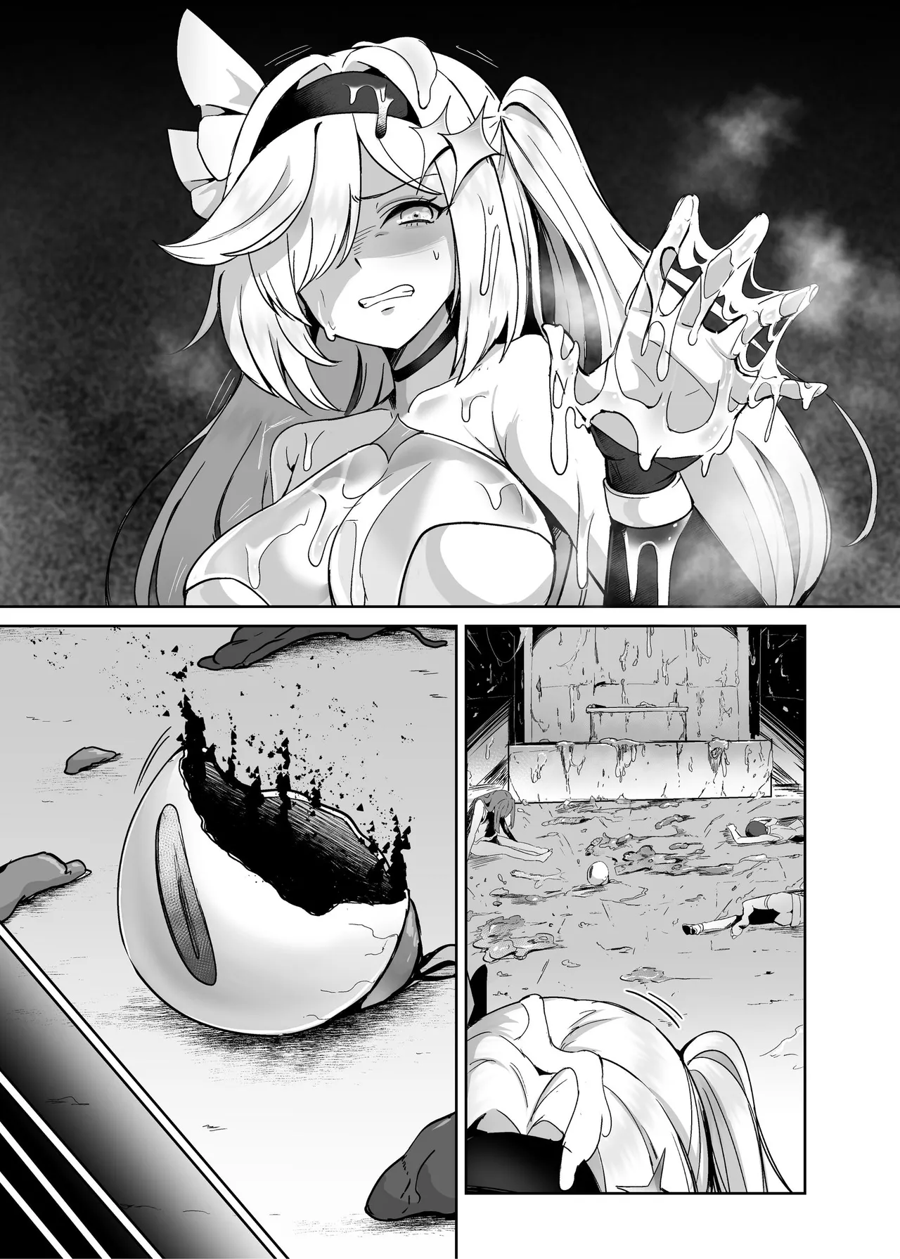 魔法少女セイントリリィ・男根 ～フタナリを生やされた魔法少女がチンポ狂いに堕ちるまで～ - page89