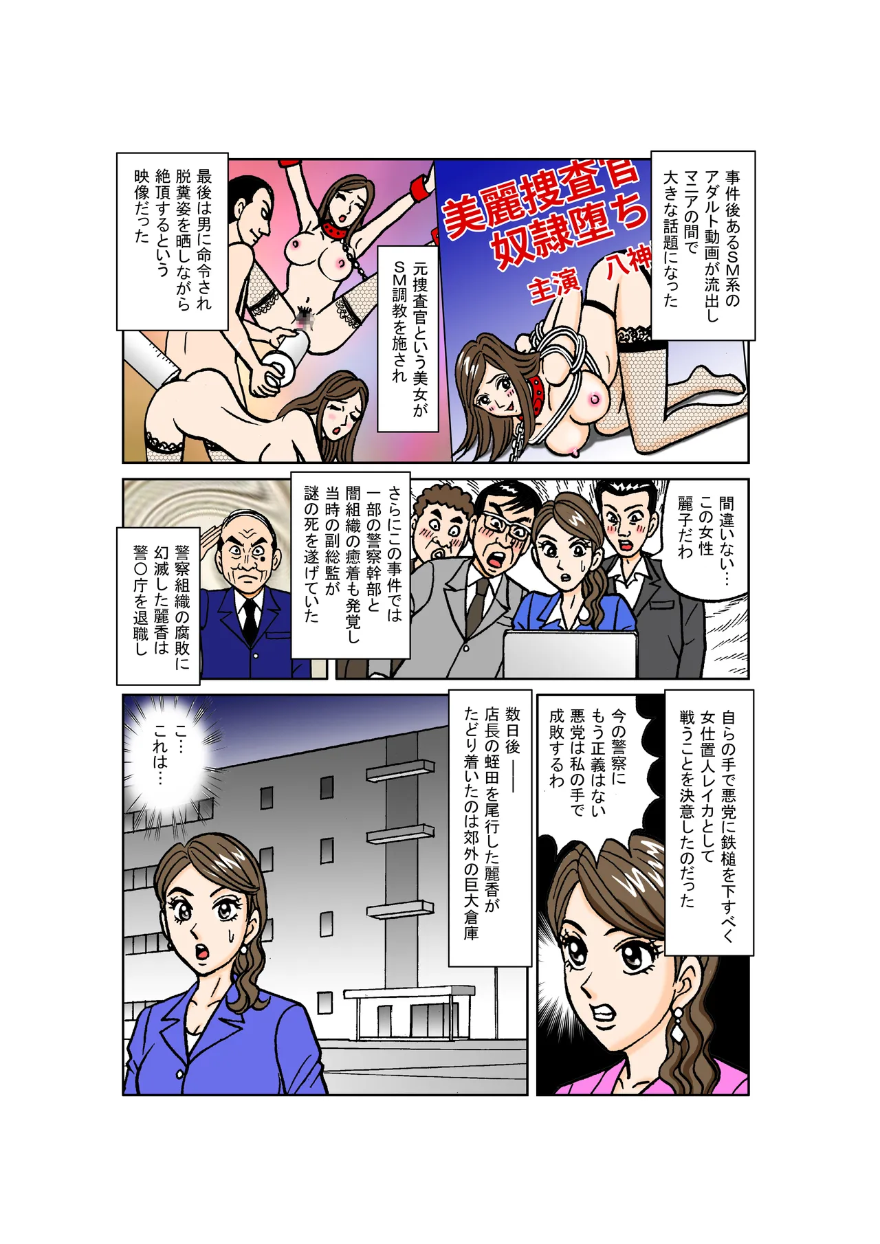 美麗探偵奴隸堕ち 〜如月麗香 羞恥のSM娼婦化調教〜 - page6