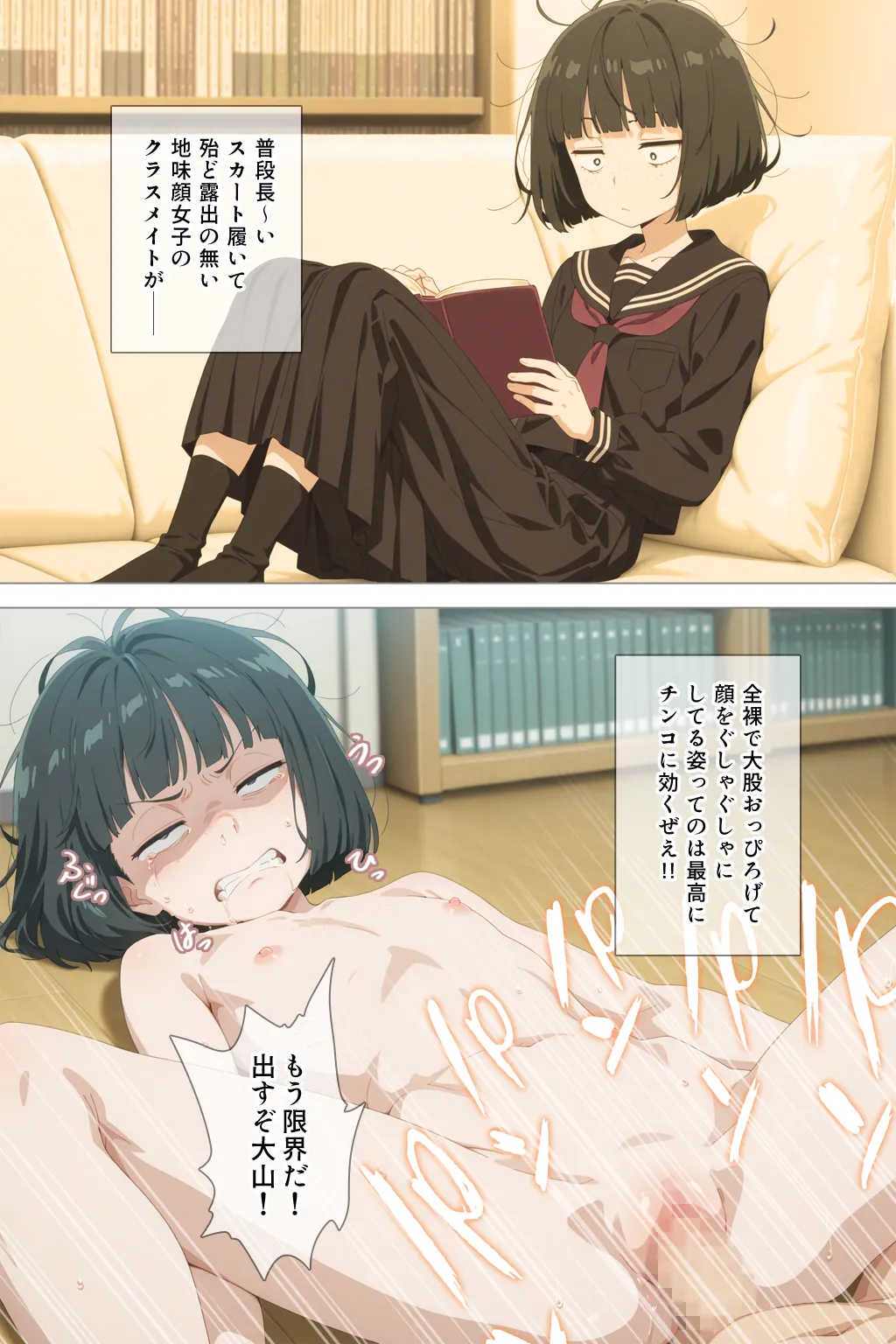 とにかくヤリたくて妥協の末付き合った地味顔で貧相な体の女子をうっかり孕ませてしまった俺の末路 - page22