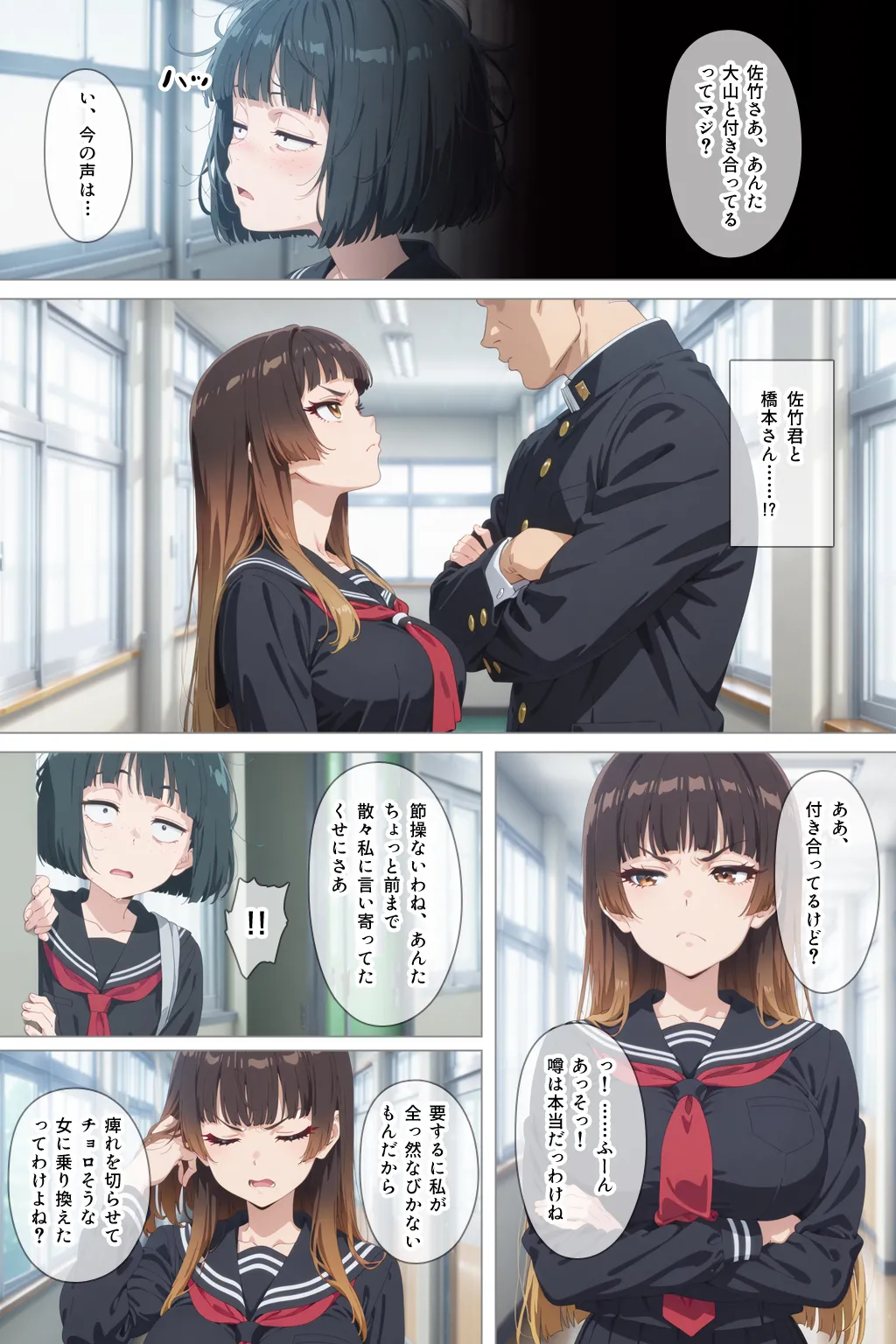 とにかくヤリたくて妥協の末付き合った地味顔で貧相な体の女子をうっかり孕ませてしまった俺の末路 - page35