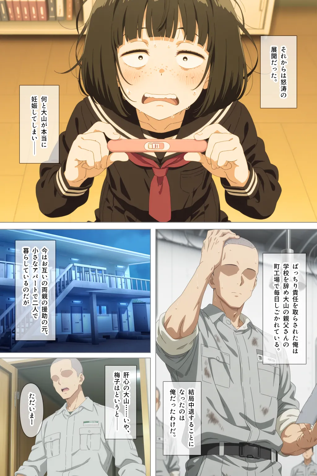 とにかくヤリたくて妥協の末付き合った地味顔で貧相な体の女子をうっかり孕ませてしまった俺の末路 - page60