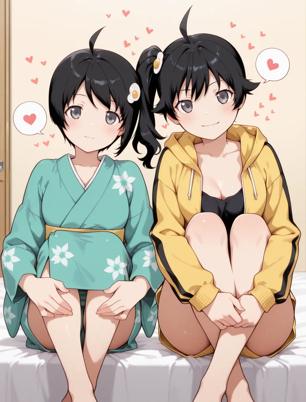 [どろっぷちゃん] コスらぶ ヒロインだって喘ぎたい！ 阿良々木火憐＆阿良々木月日 [d_699830] - page94