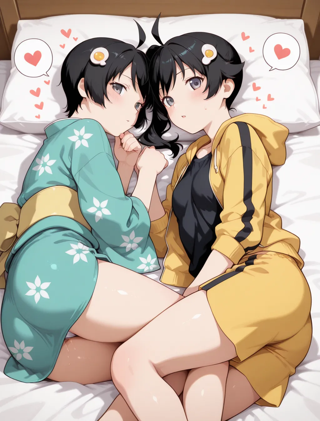 [どろっぷちゃん] コスらぶ ヒロインだって喘ぎたい！ 阿良々木火憐＆阿良々木月日 [d_699830] - page95
