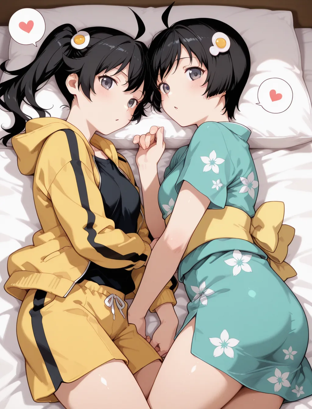 [どろっぷちゃん] コスらぶ ヒロインだって喘ぎたい！ 阿良々木火憐＆阿良々木月日 [d_699830] - page96