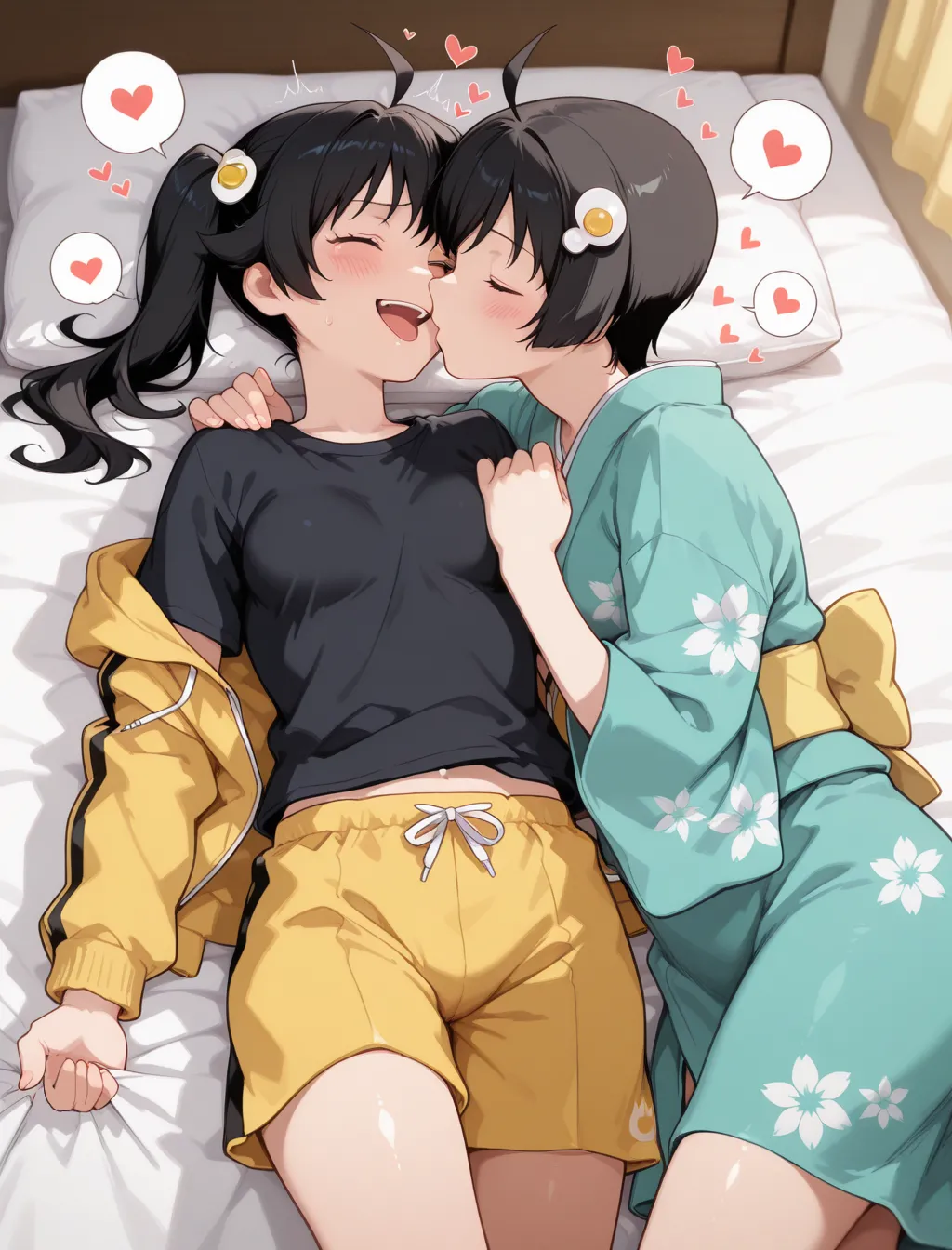 [どろっぷちゃん] コスらぶ ヒロインだって喘ぎたい！ 阿良々木火憐＆阿良々木月日 [d_699830] - page97