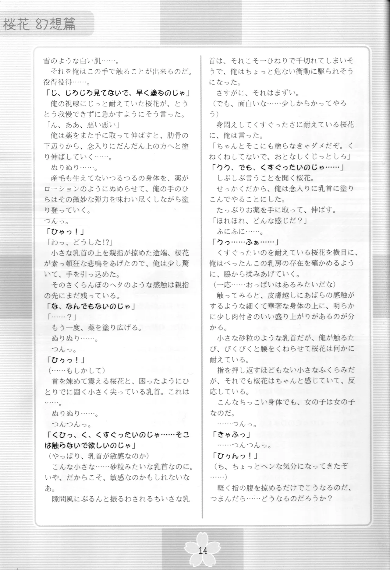 謎の桜花本～桜花〈幻想篇〉～ - page13