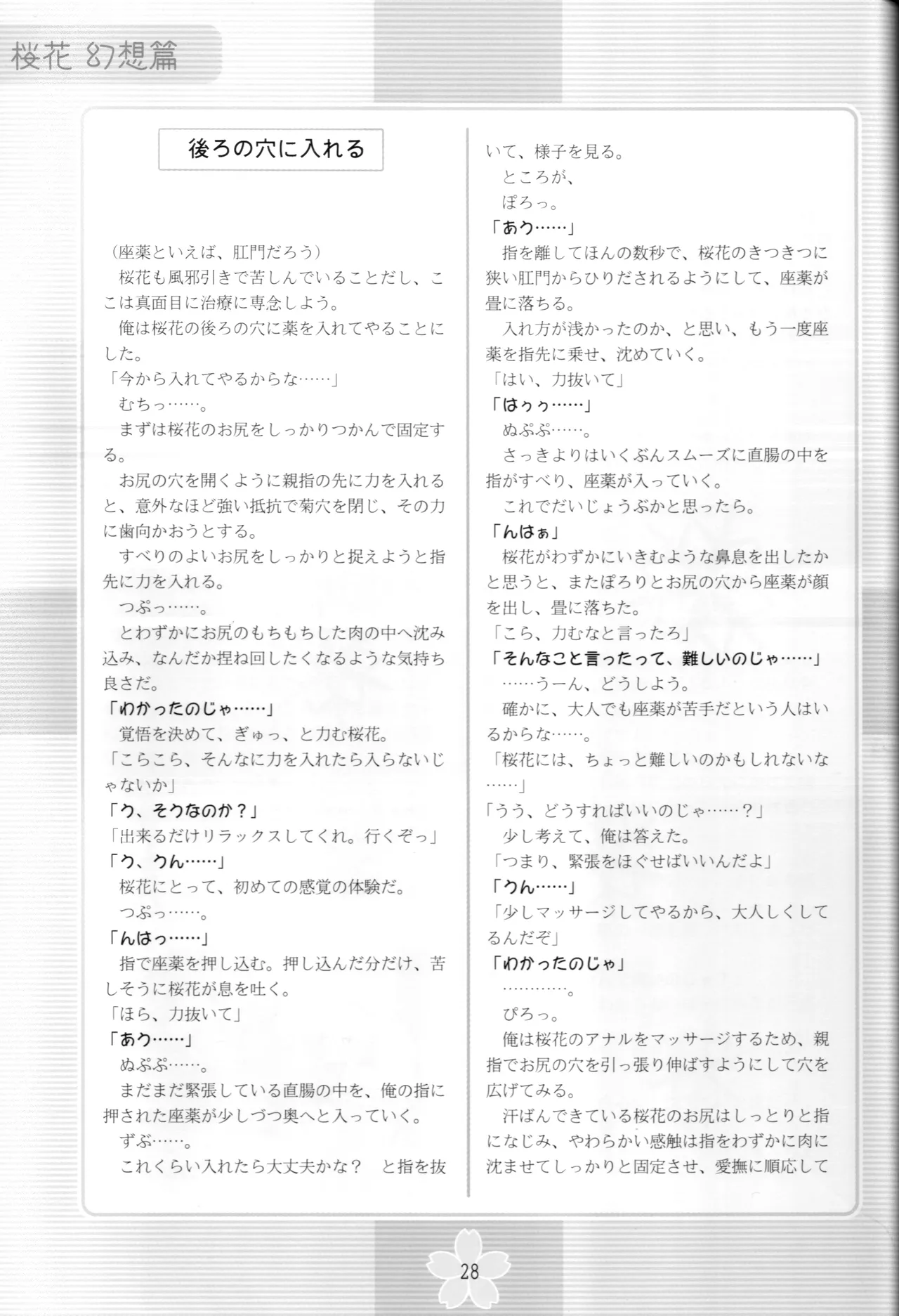謎の桜花本～桜花〈幻想篇〉～ - page27