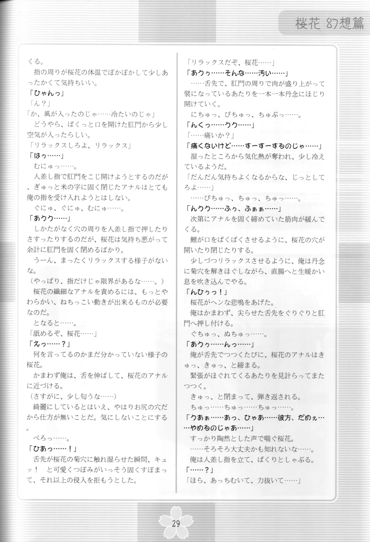 謎の桜花本～桜花〈幻想篇〉～ - page28