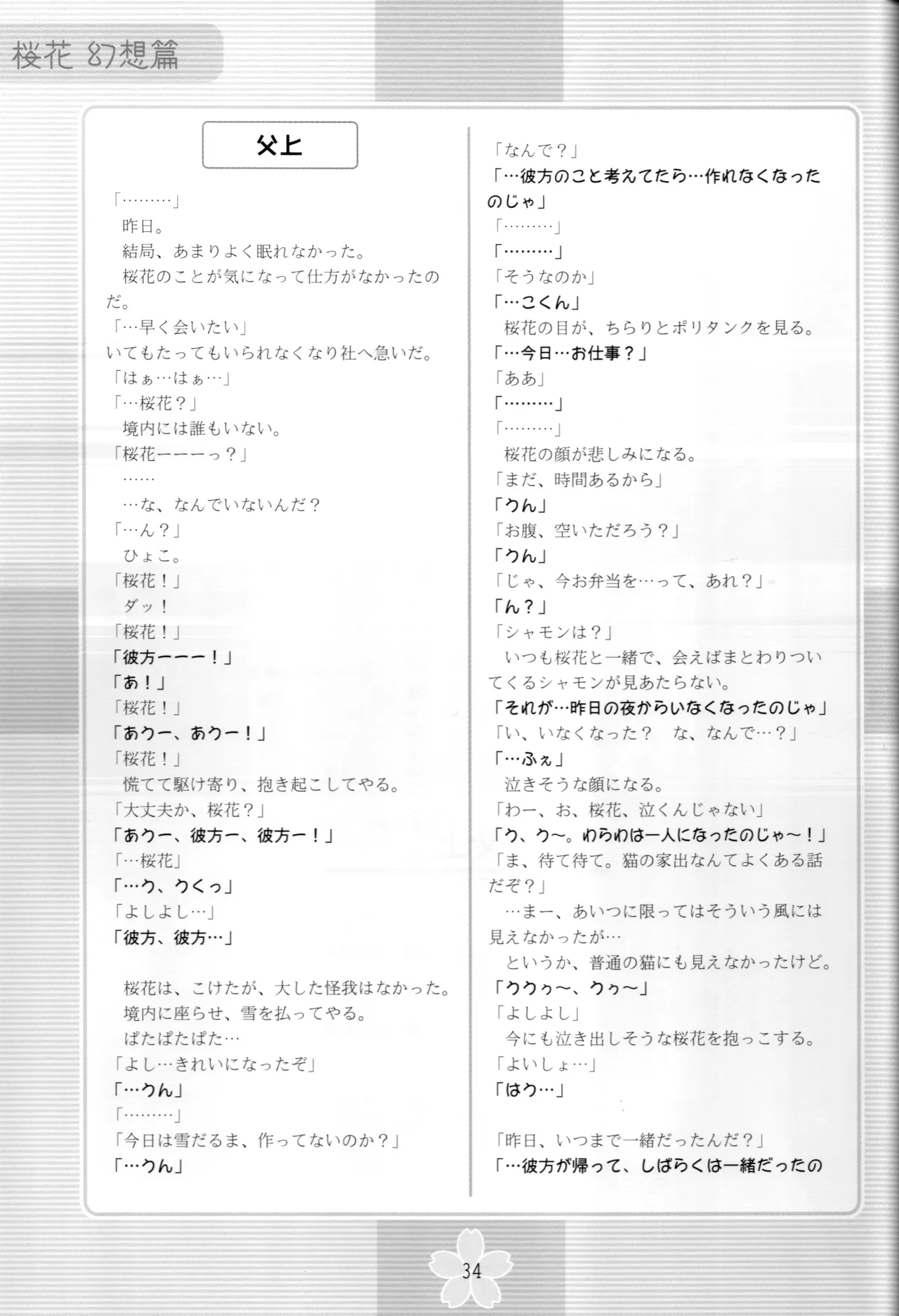 謎の桜花本～桜花〈幻想篇〉～ - page33