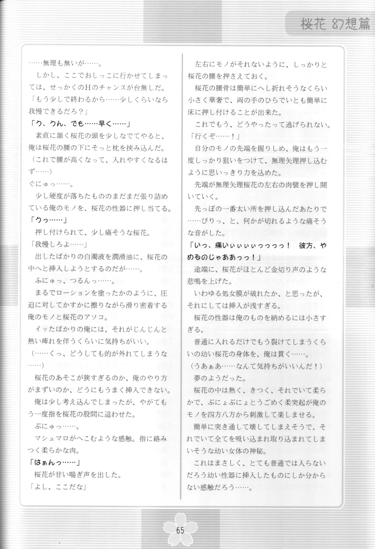 謎の桜花本～桜花〈幻想篇〉～ - page64