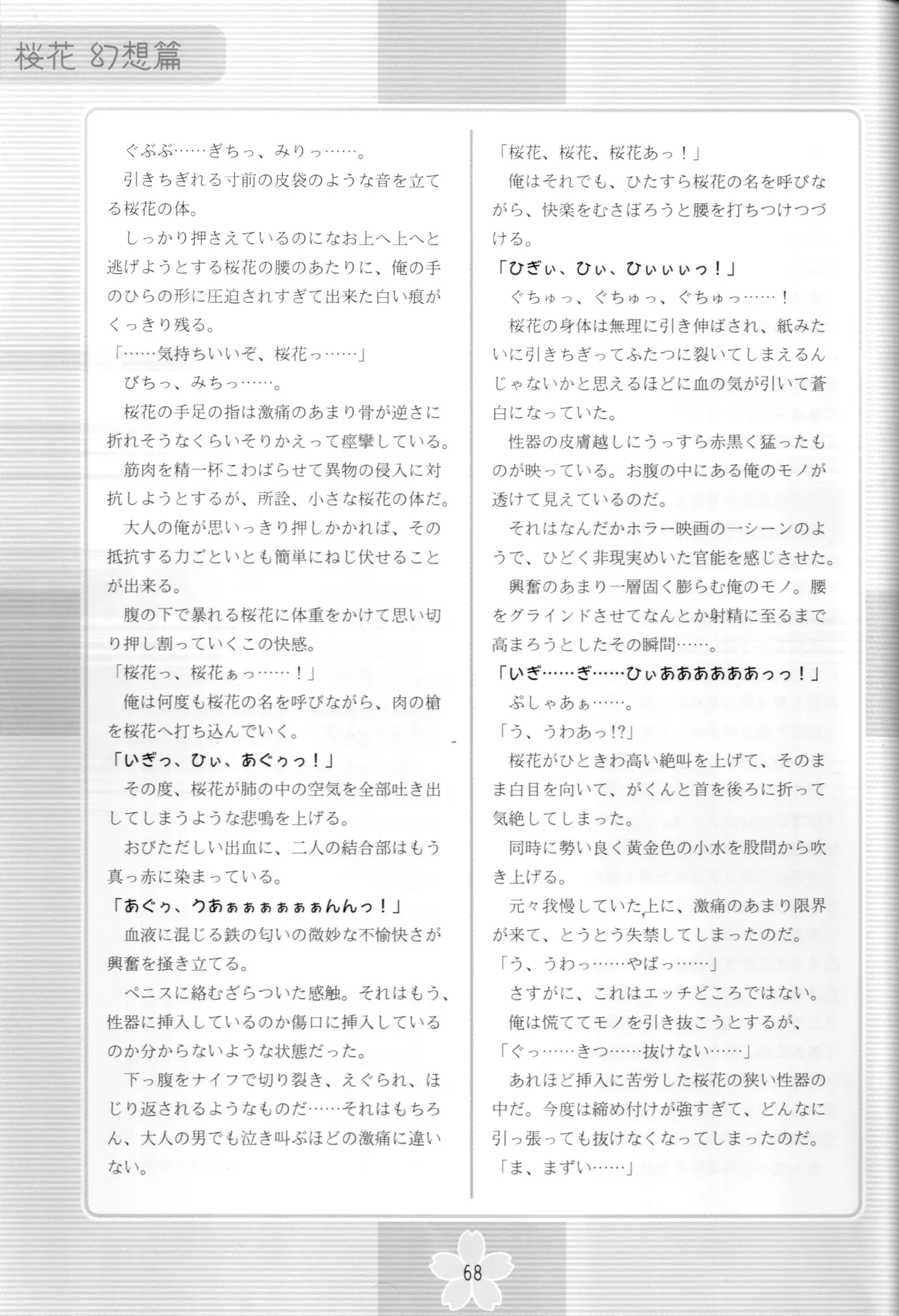 謎の桜花本～桜花〈幻想篇〉～ - page67